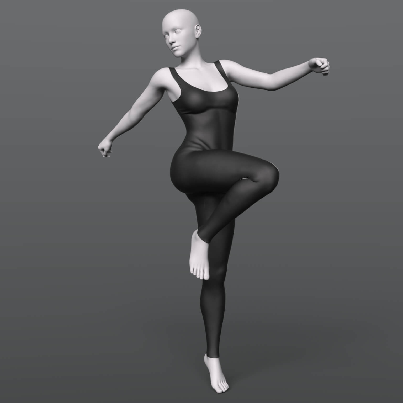 Fitness Jumpsuit 02v G8F Daz Content