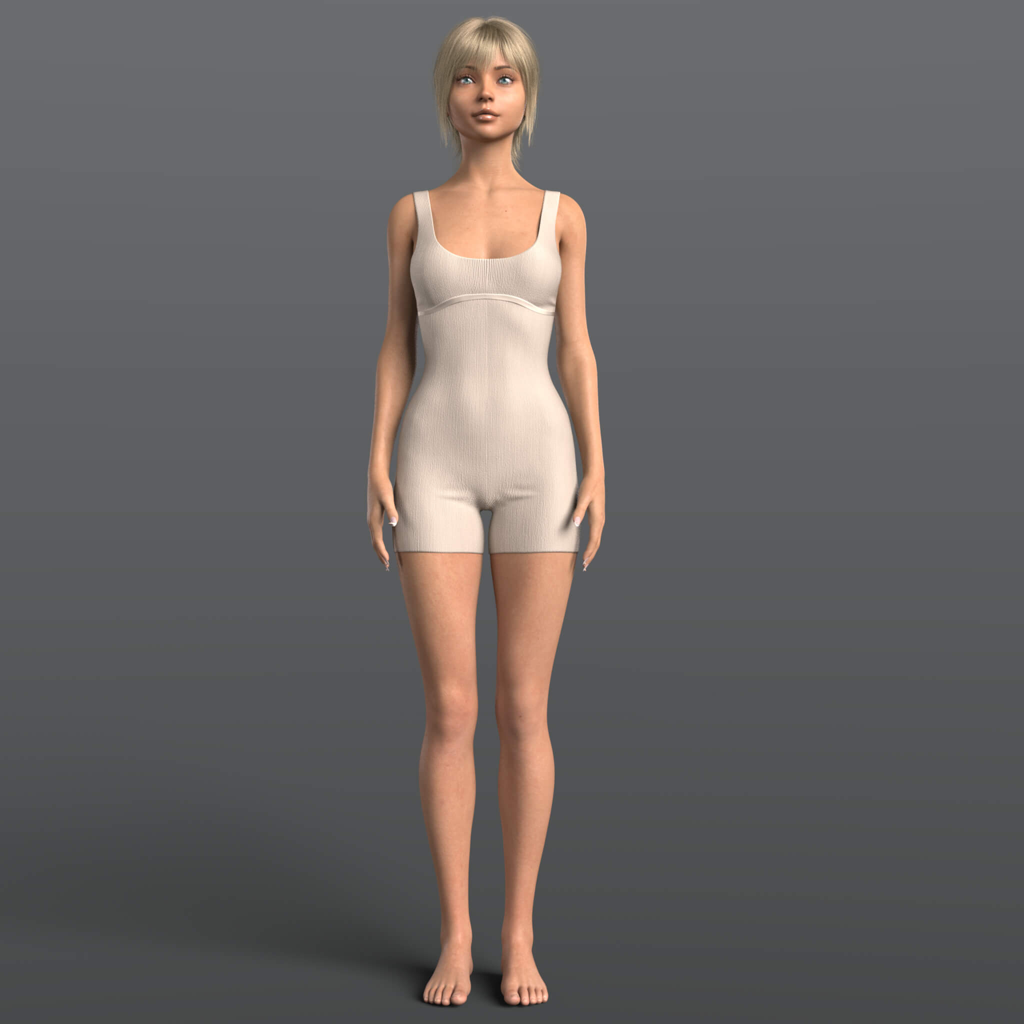 Fitness Jumpsuit G8F G9 Daz Content