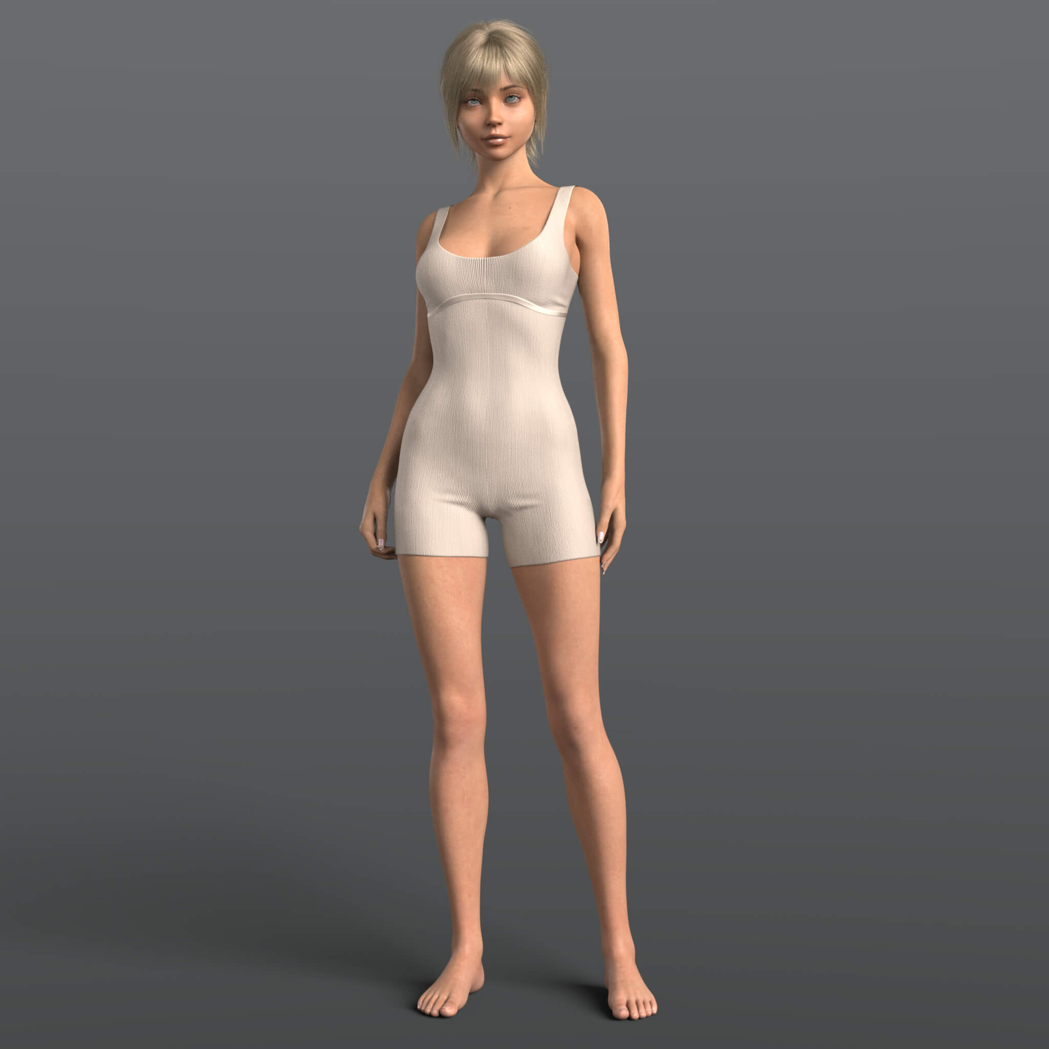 Fitness Jumpsuit G8F G9 Daz Content