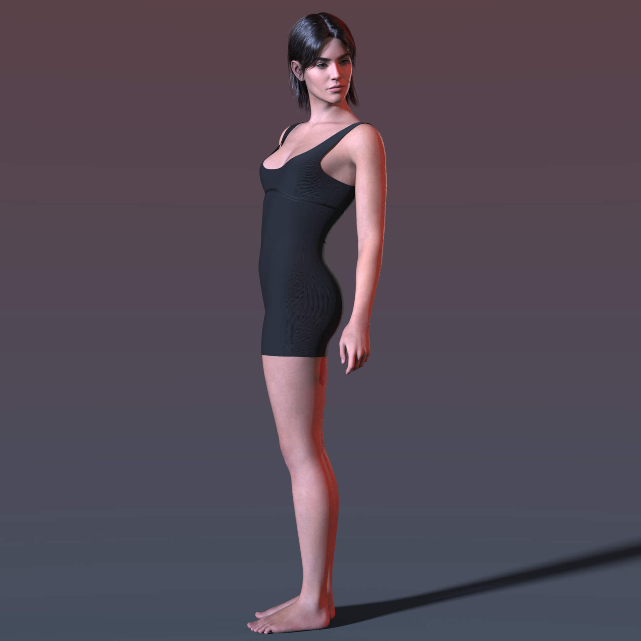 Fitness Jumpsuit G9 Daz Content