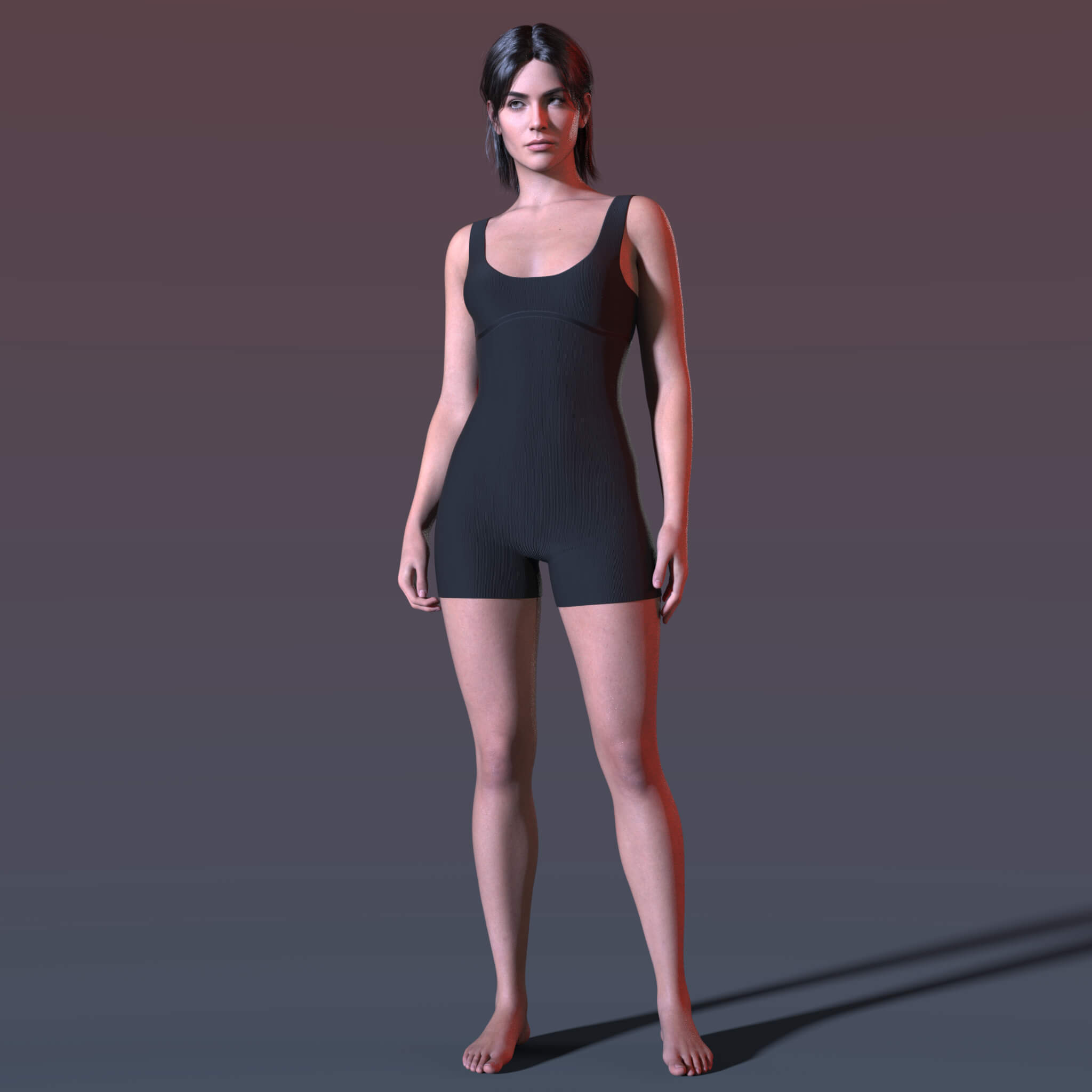 Fitness Jumpsuit G8F G9 Daz Content