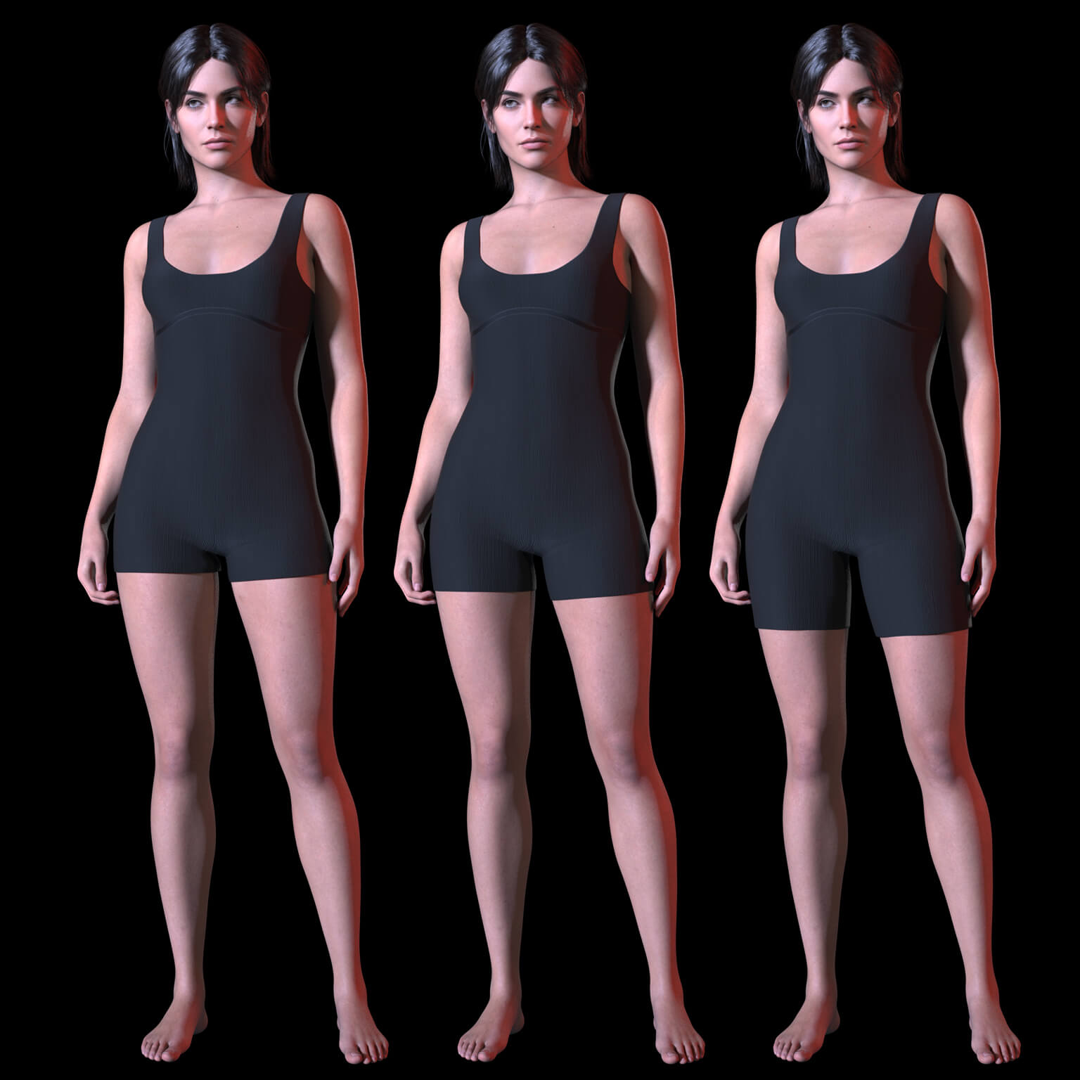 Fitness Jumpsuit G8F G9 Daz Content