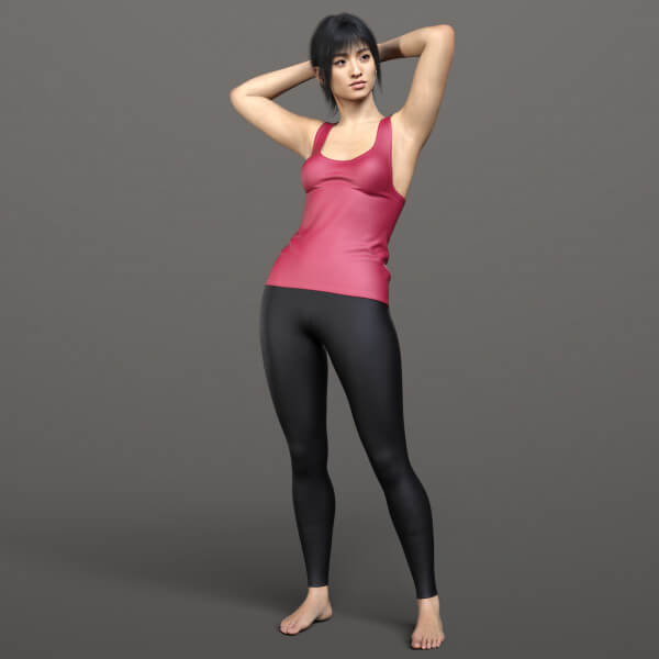 Fitness Tank Top and Leggings