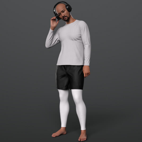 Longsleeve Leggings 02v Shorts 01v Headphones G9