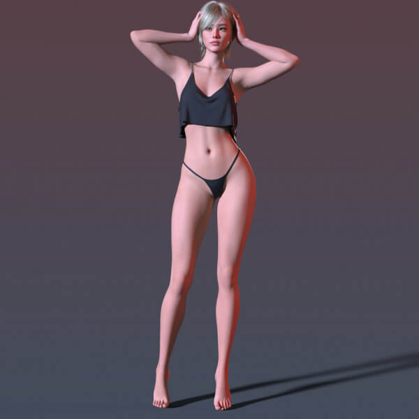 Top Wide and Panties Straps 2v G9