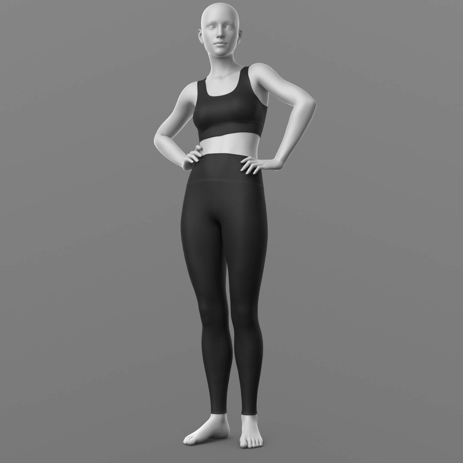Gym Equipment Set 01v Daz Content