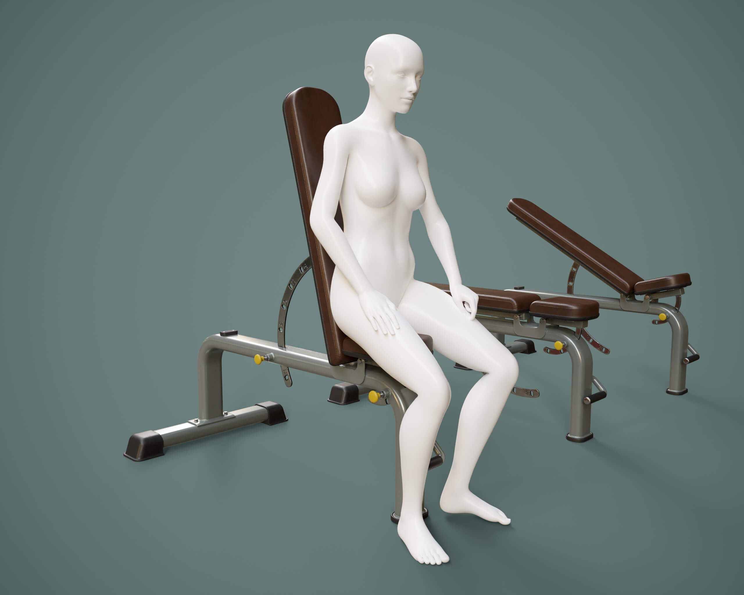 Gym Equipment Set 01v Daz Content