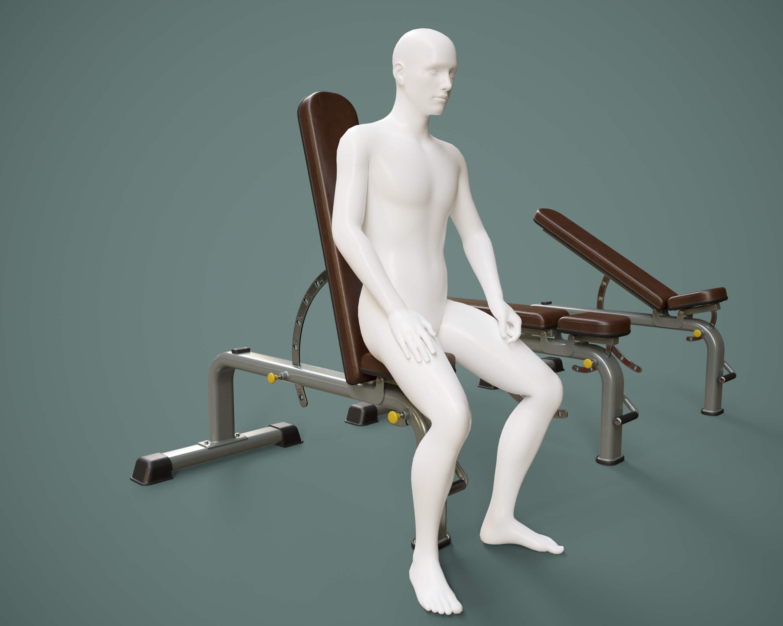 Gym Equipment Set 01v Daz Content