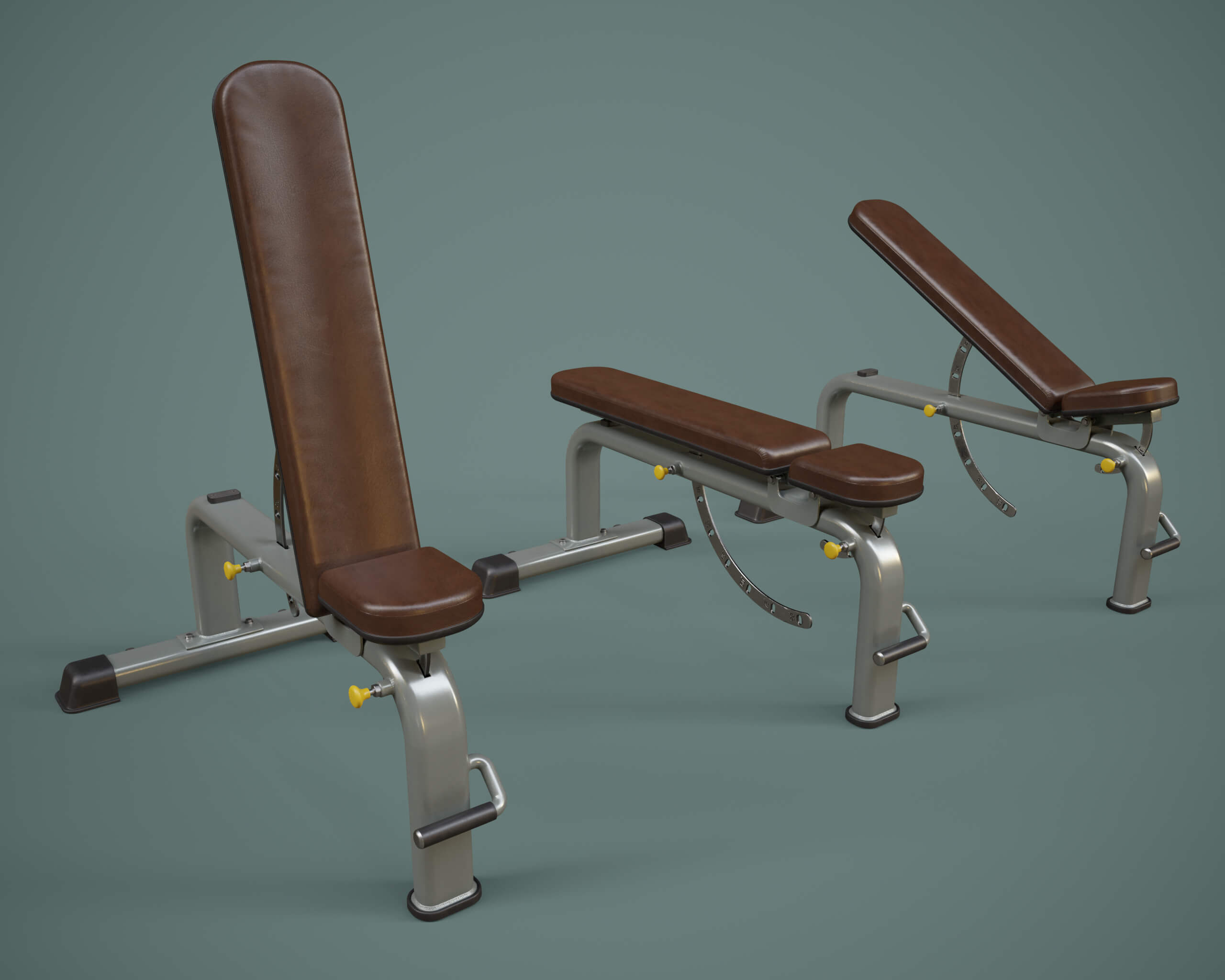 Gym Equipment Set 01v Daz Content