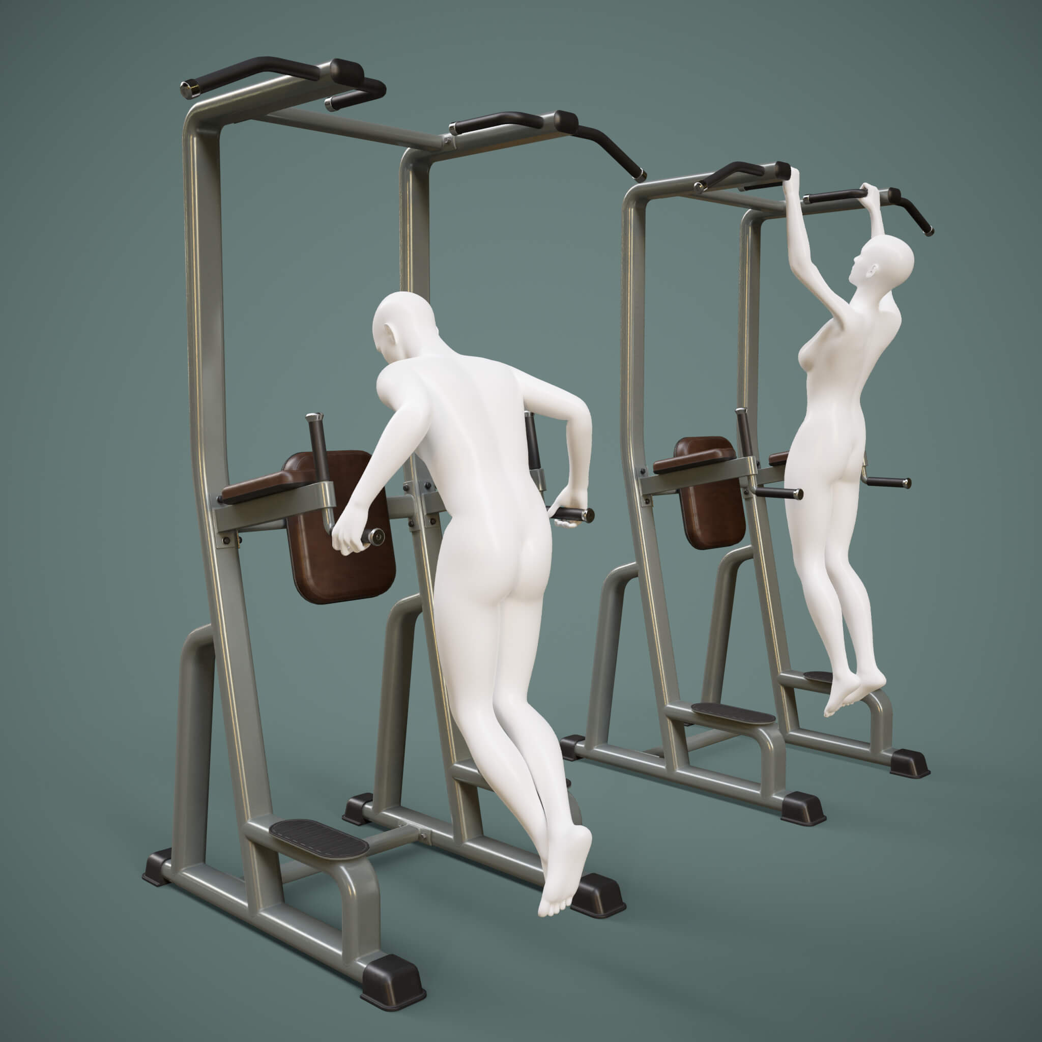 Gym Equipment Set 03v Daz Content