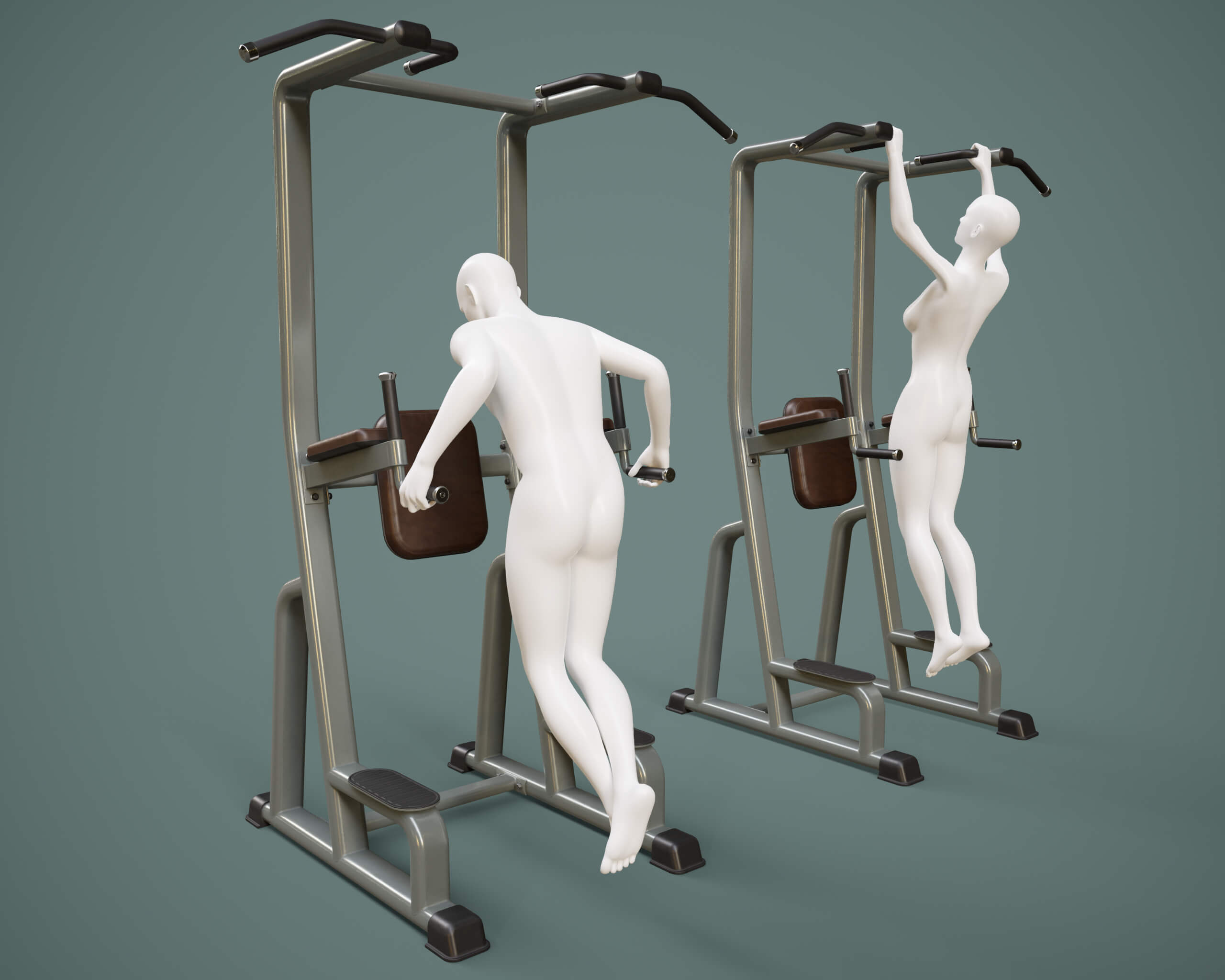 Gym Equipment Set 03v Daz Content