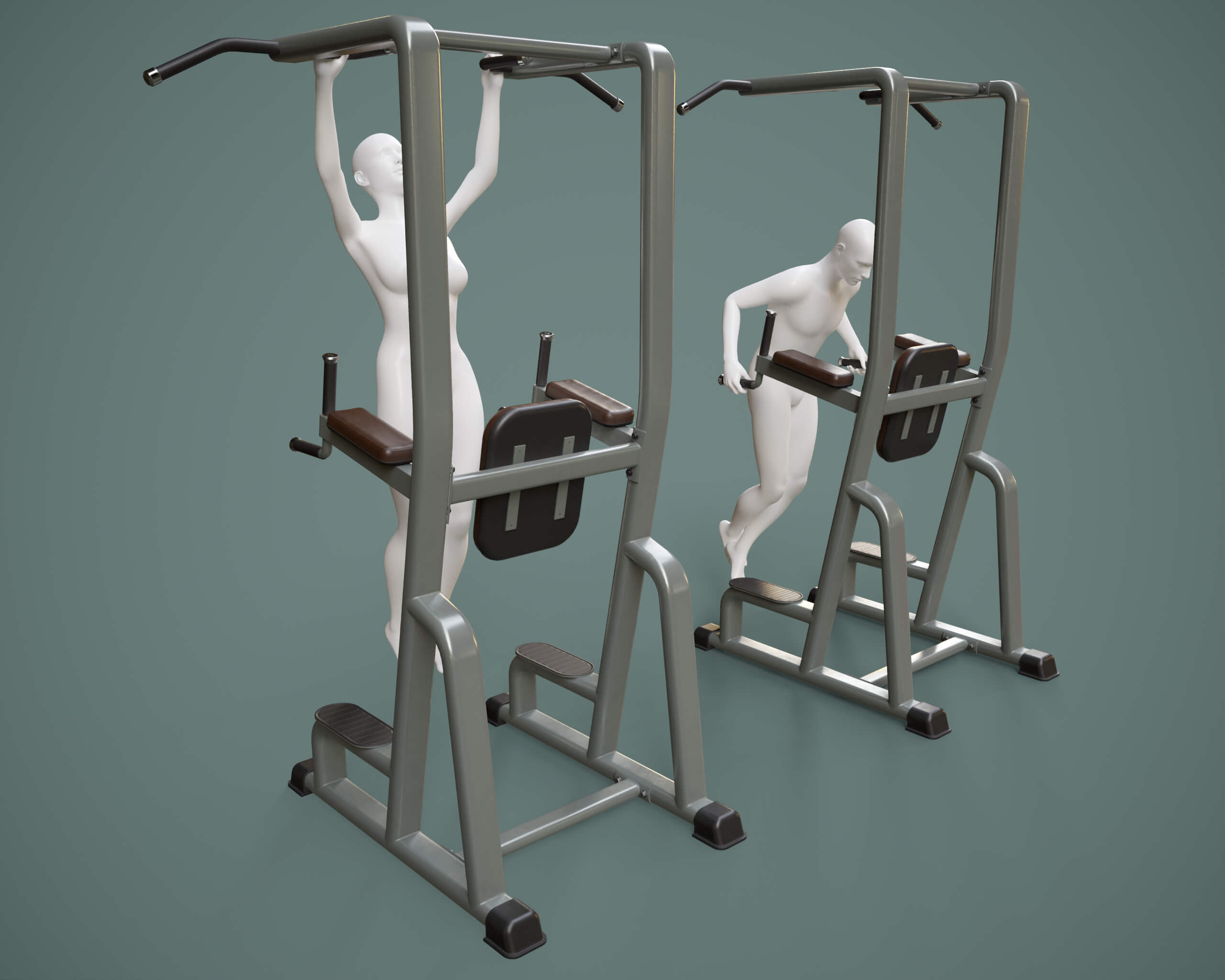 Gym Equipment Set 03v Daz Content