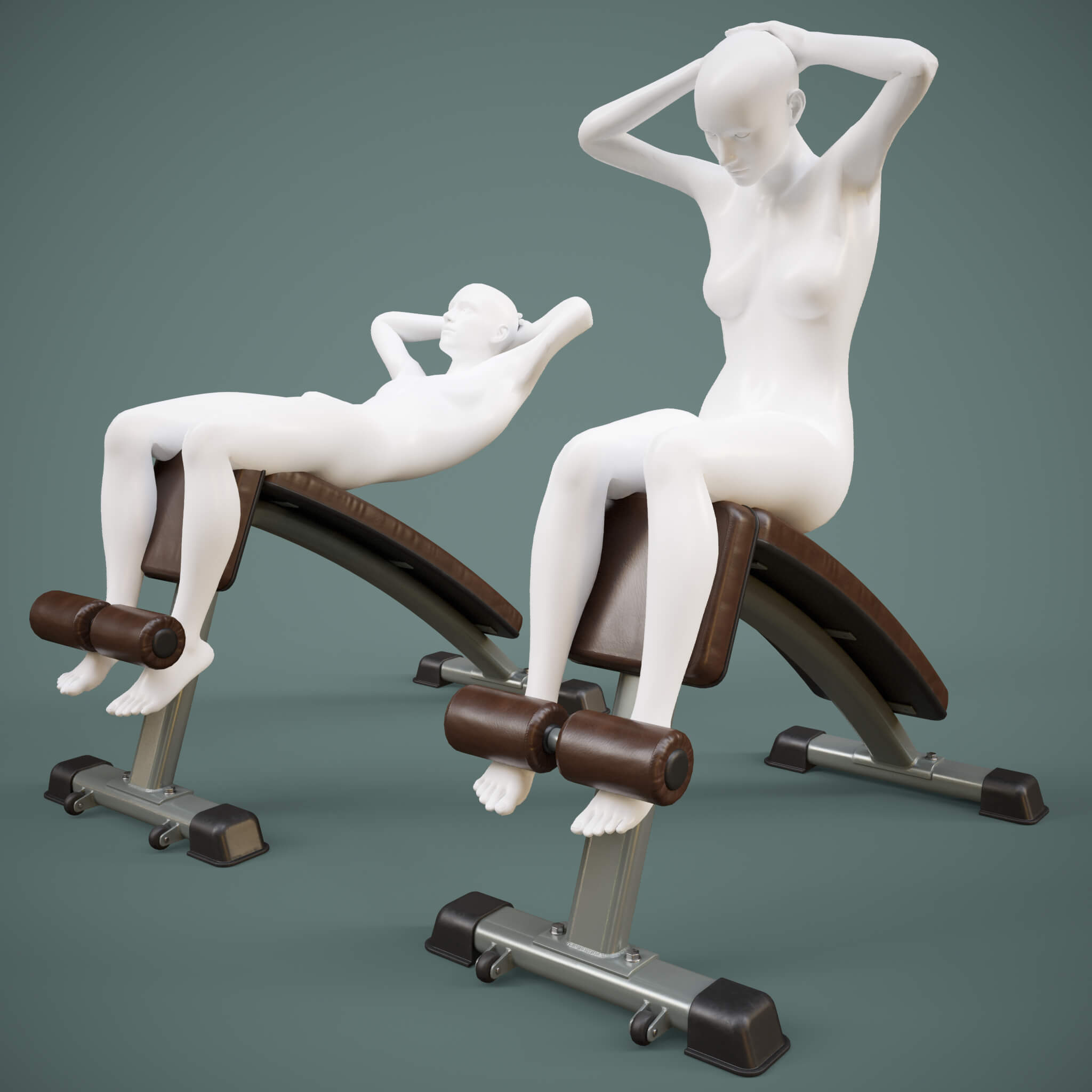 Gym Equipment Set 04v Daz Content