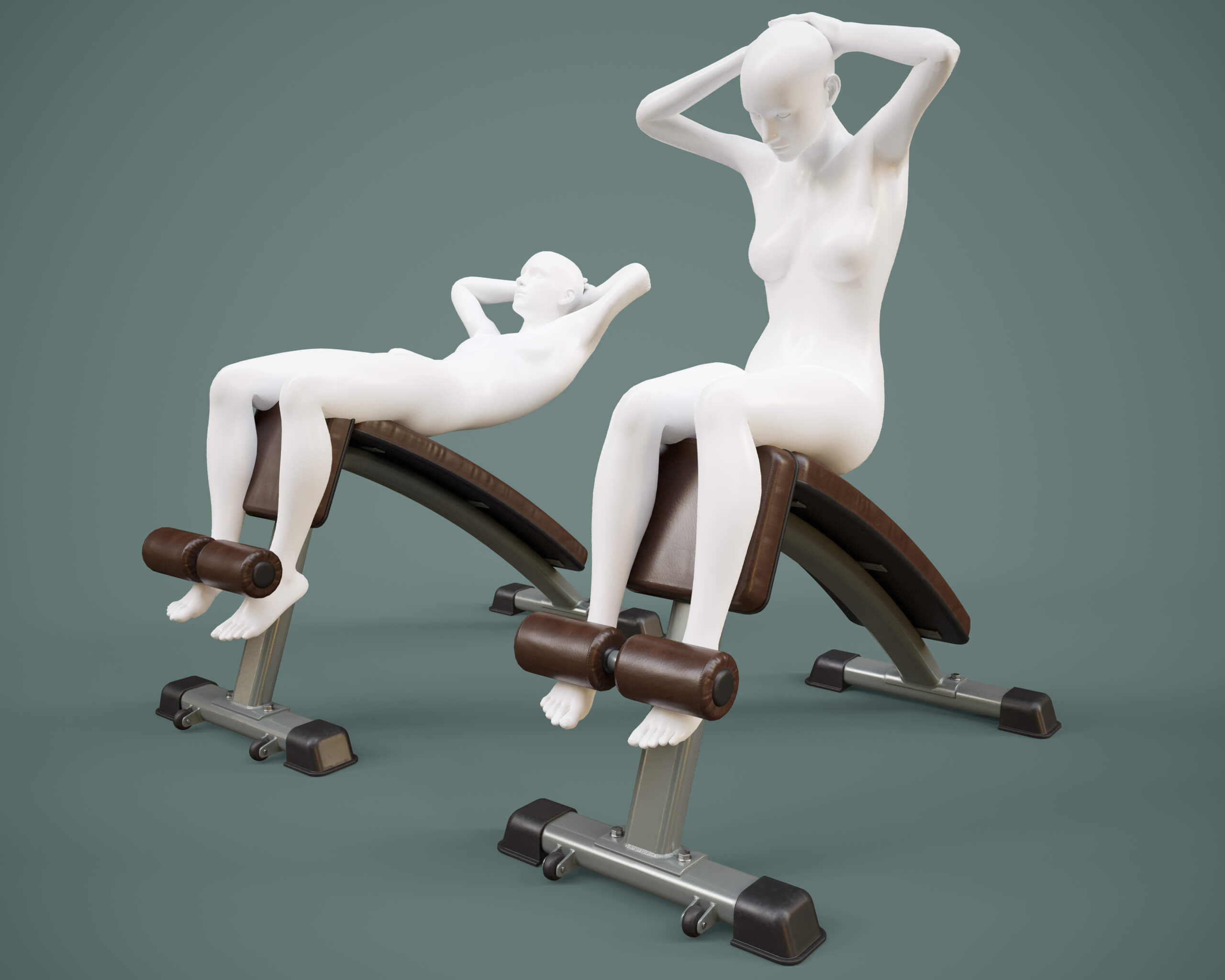 Gym Equipment Set 04v Daz Content