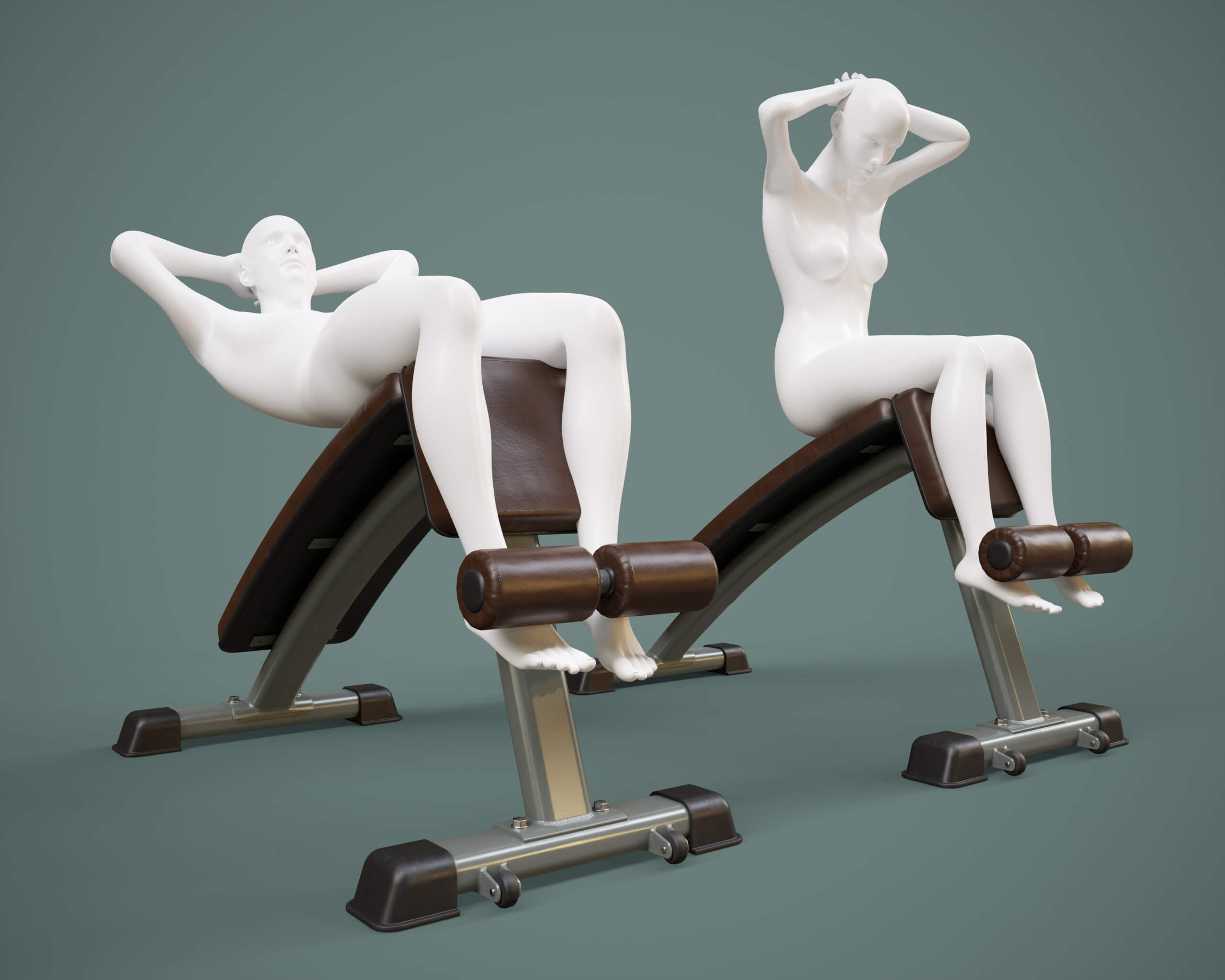 Gym Equipment Set 04v Daz Content