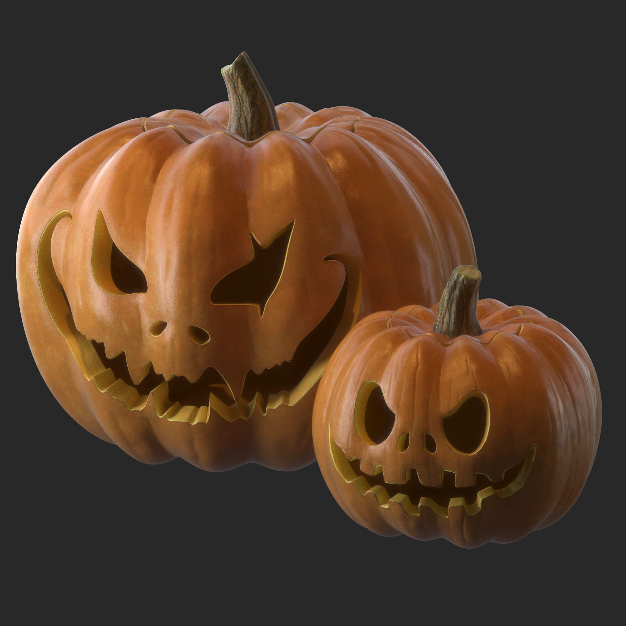 Halloween Pumpkins Props Daz Content