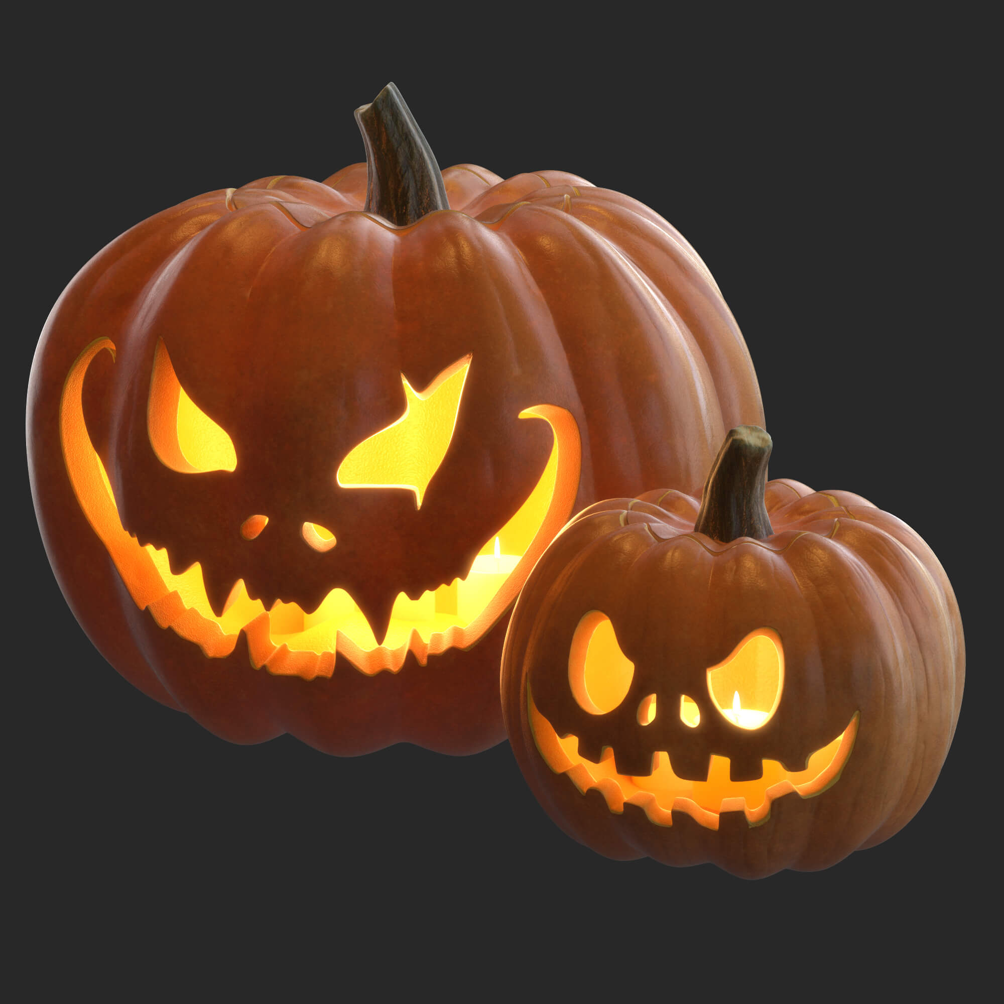 Halloween Pumpkins Props Daz Content