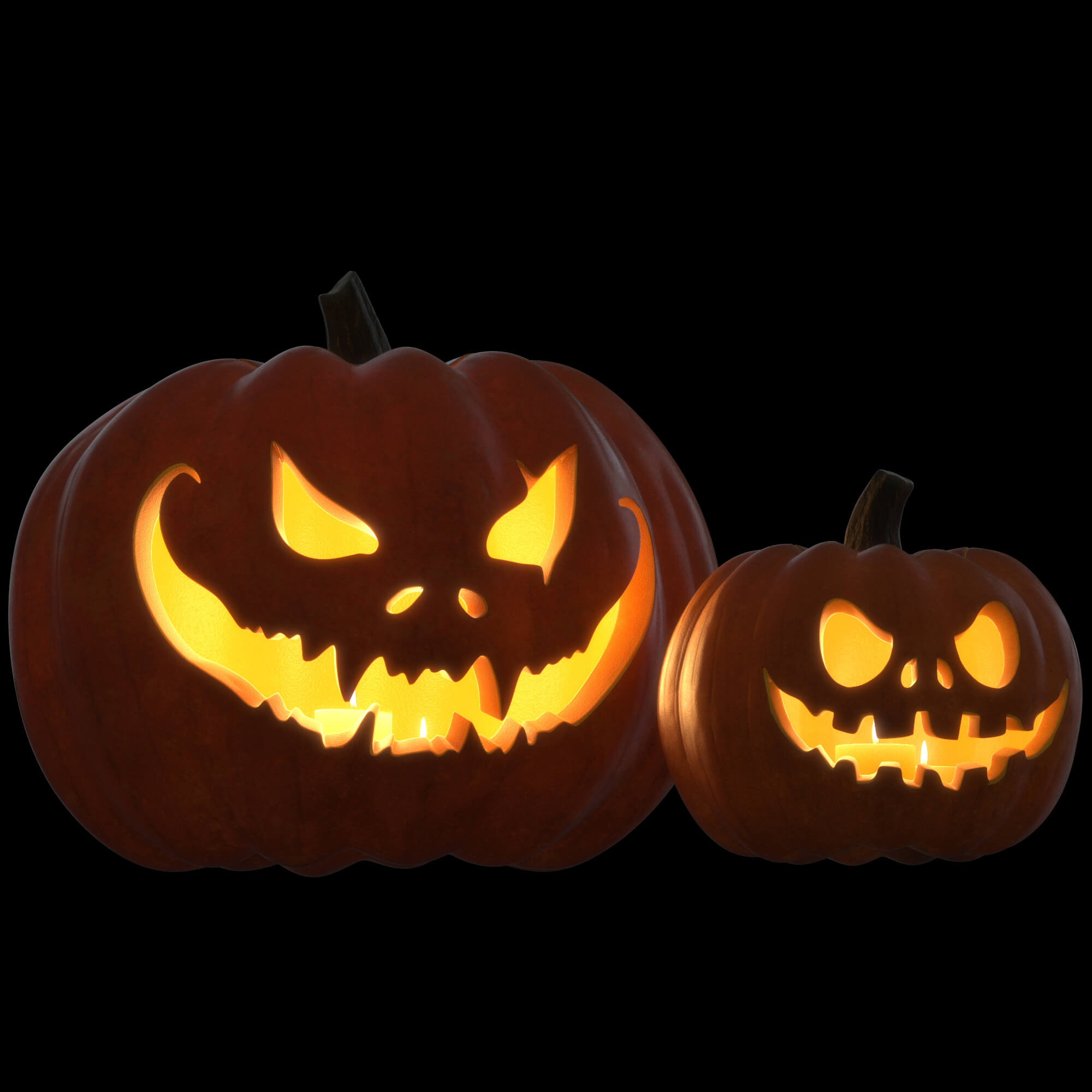 Halloween Pumpkins Props Daz Content