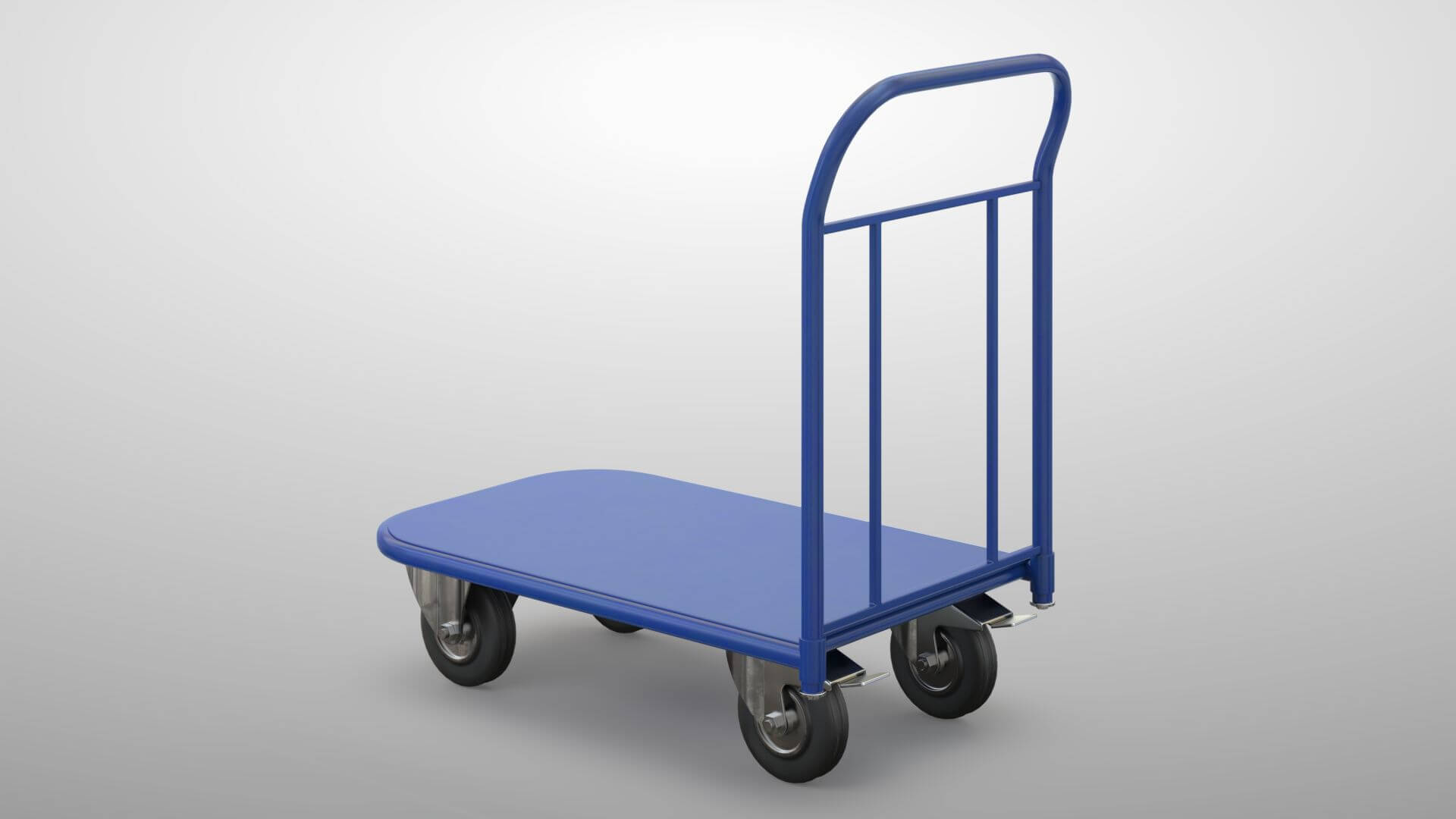 Hand Truck 3D Model