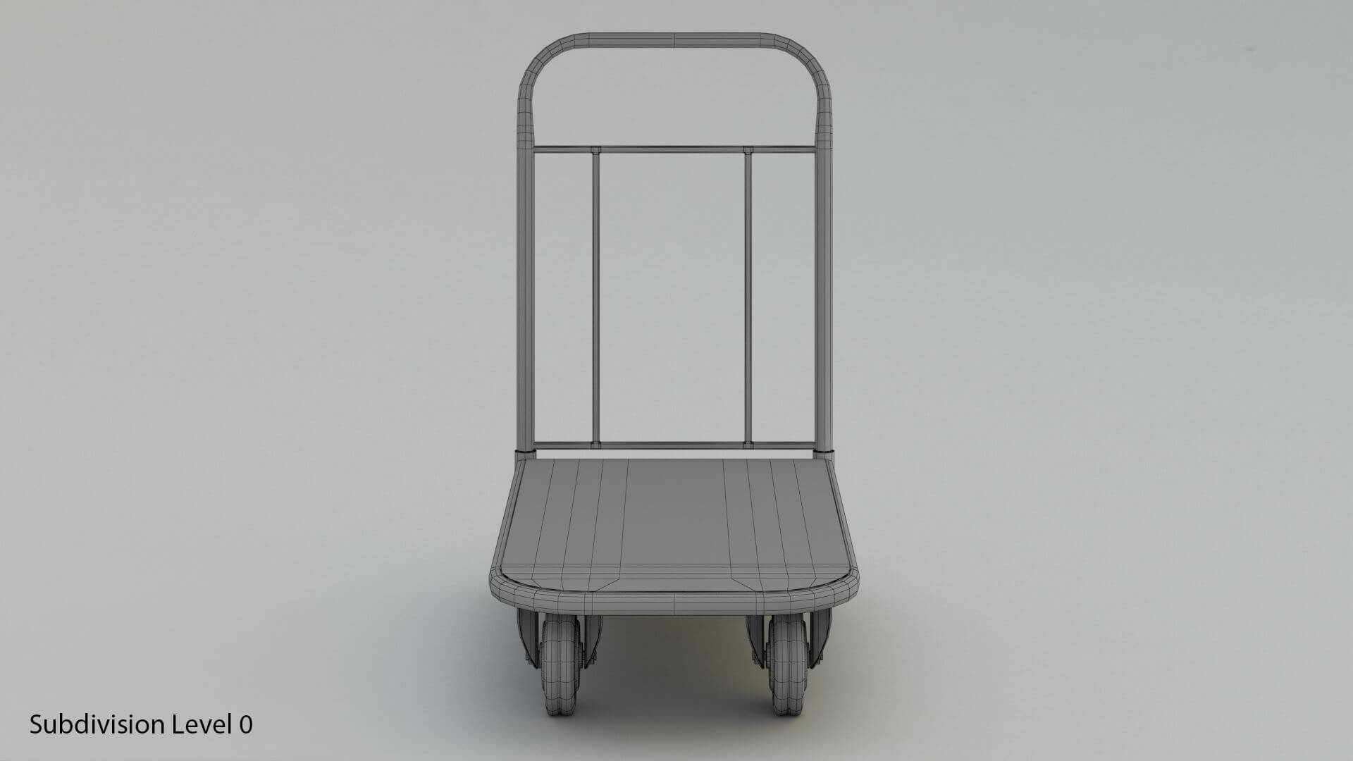 Hand Truck 3D Model