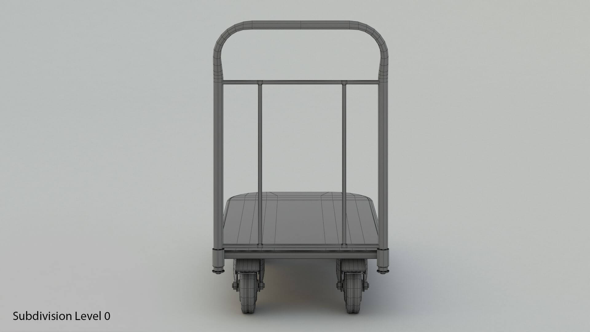 Hand Truck 3D Model