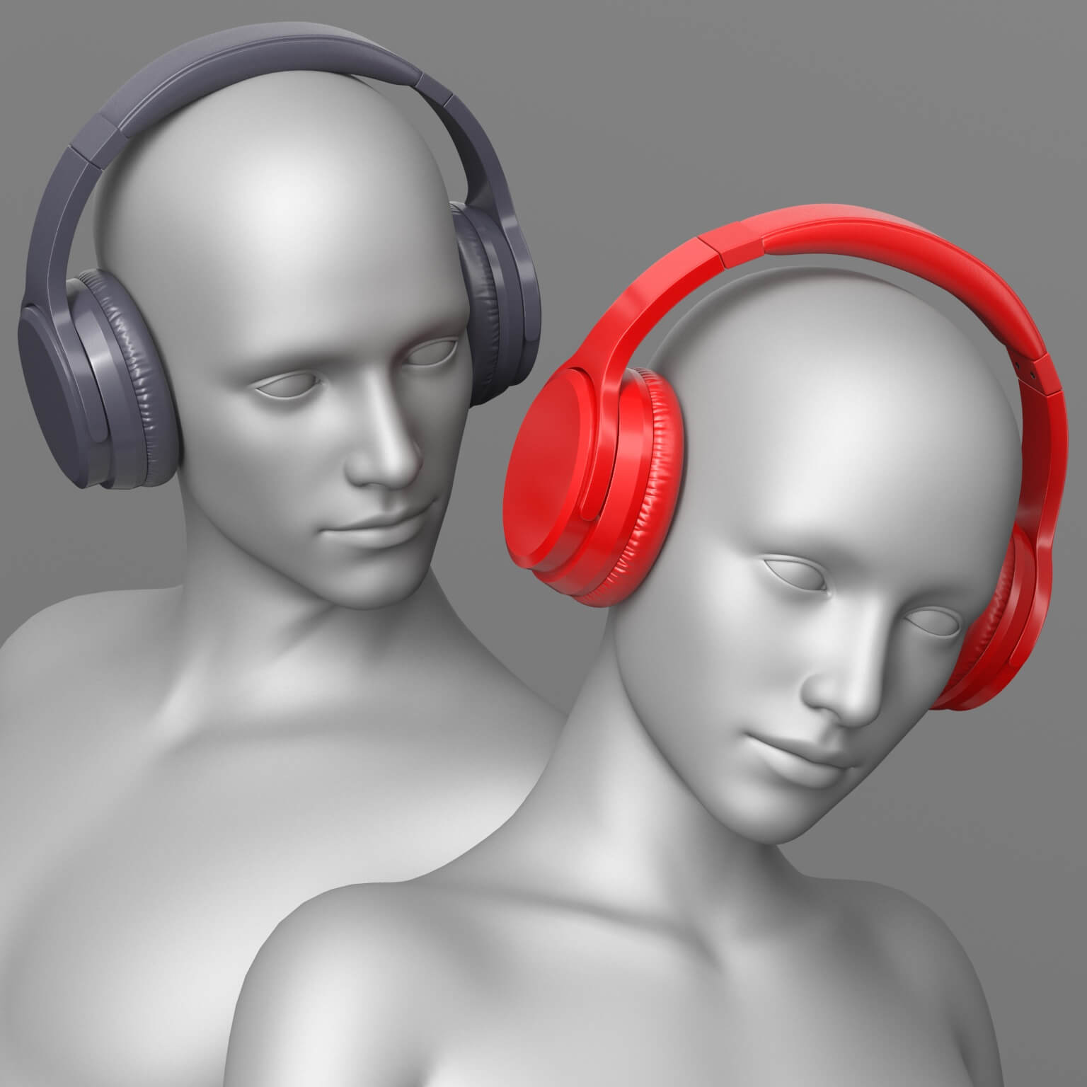 Headphones G8 Male and Female Daz Content