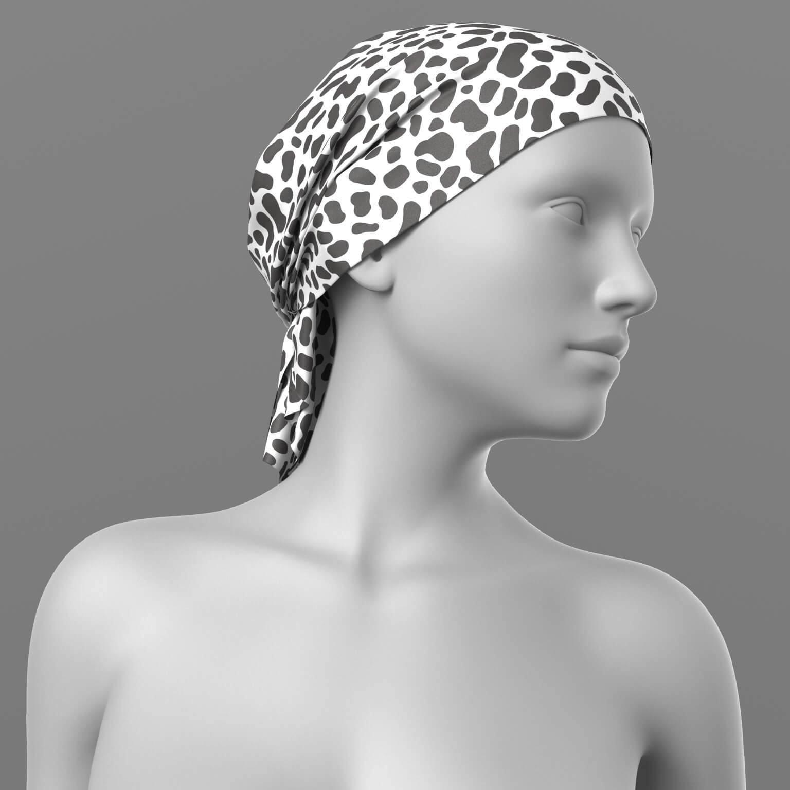Headscarf Bandana and Sunglasses 02v G8 Female Daz Content