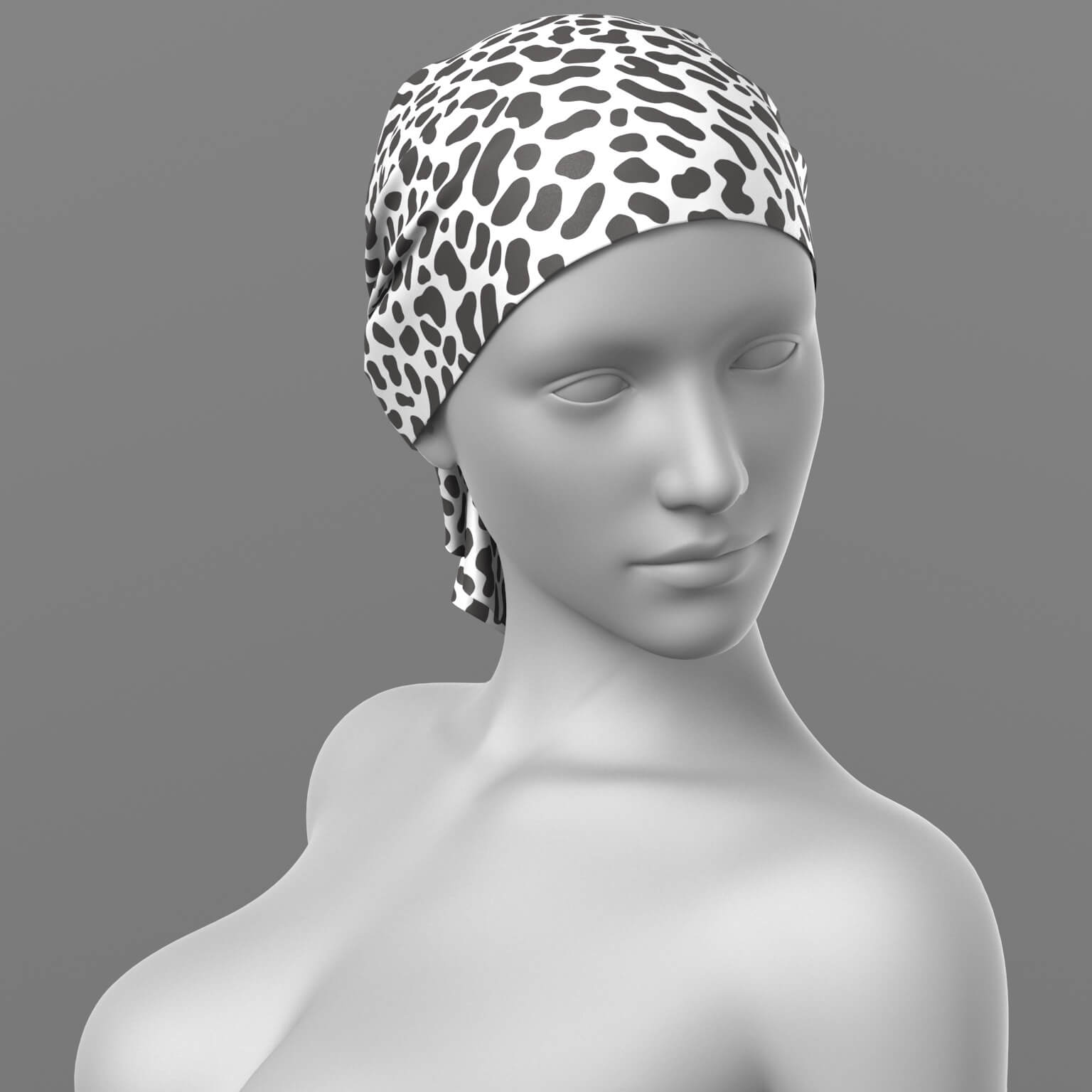 Headscarf Bandana and Sunglasses 02v G8 Female Daz Content