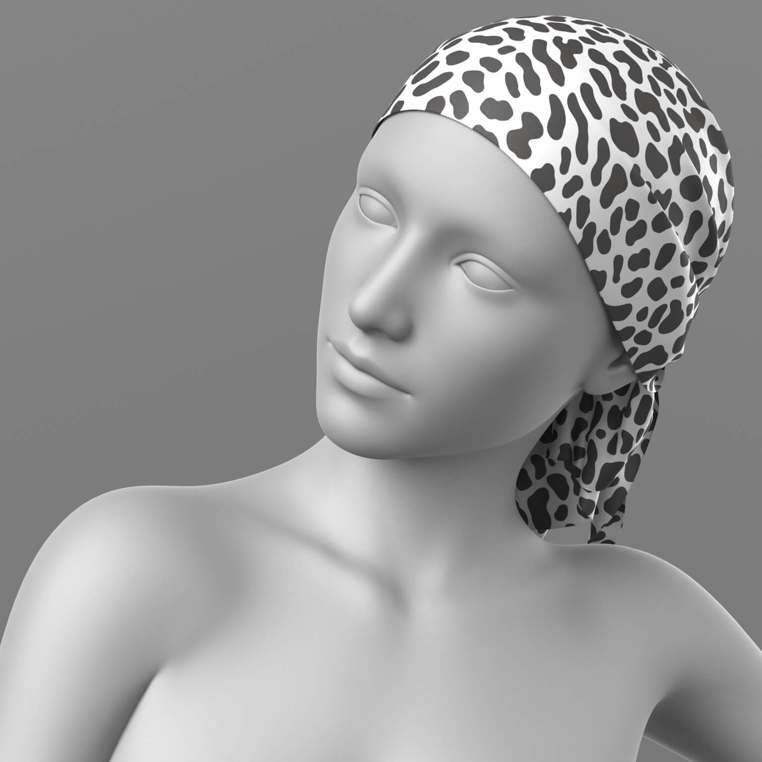 Headscarf Bandana and Sunglasses 02v G8 Female Daz Content