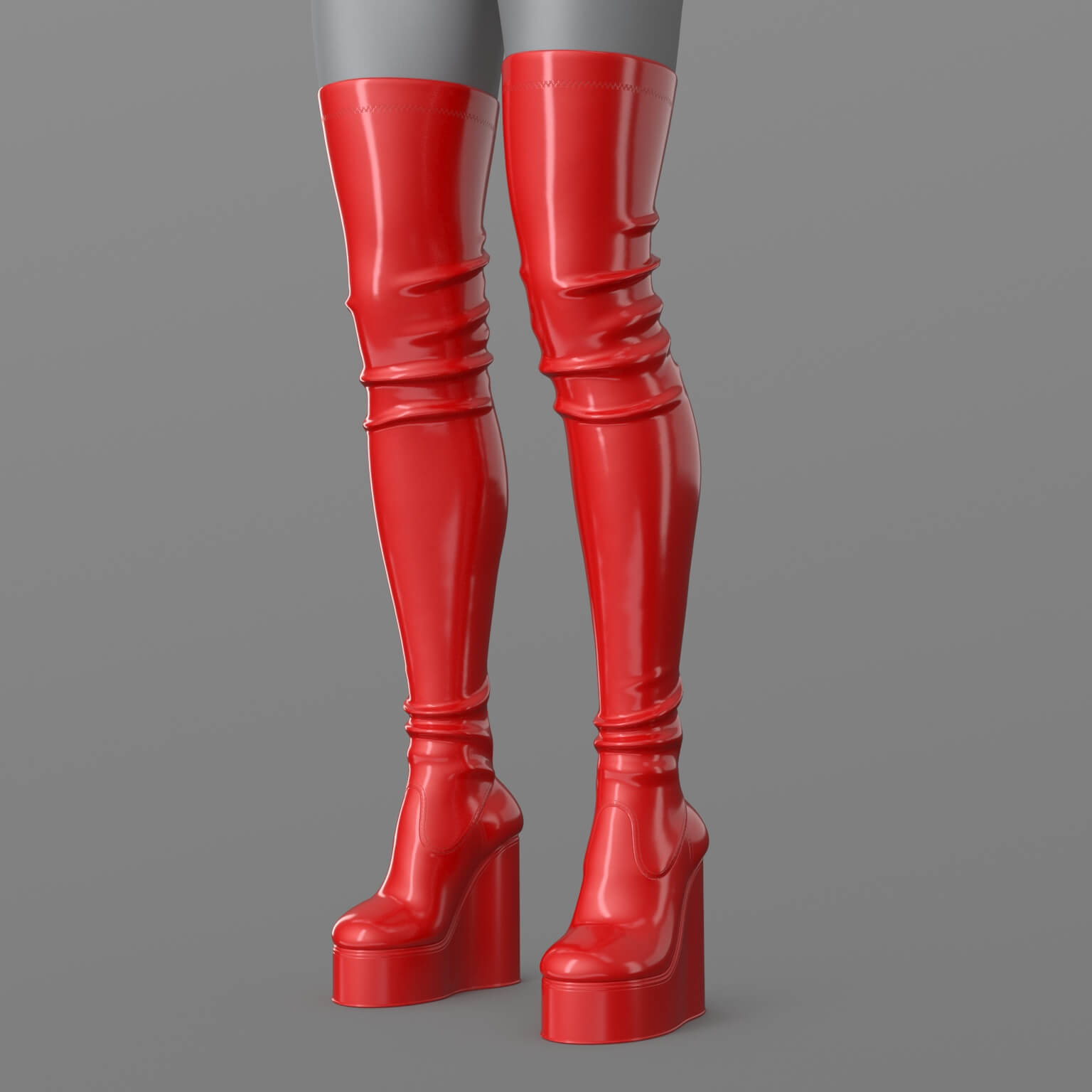 High Boots 2v G8 Female Daz Content