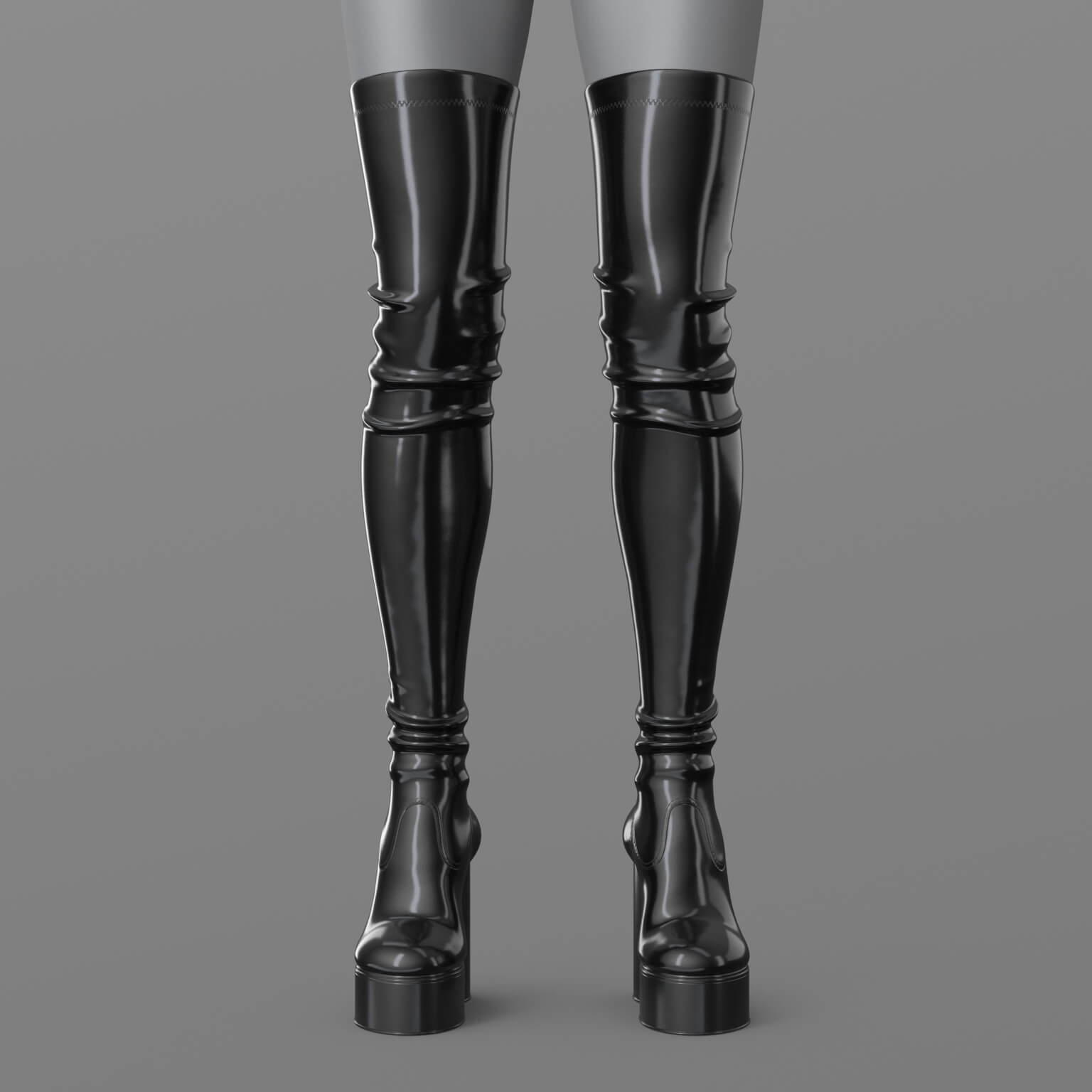 High Boots 2v G8 Female Daz Content