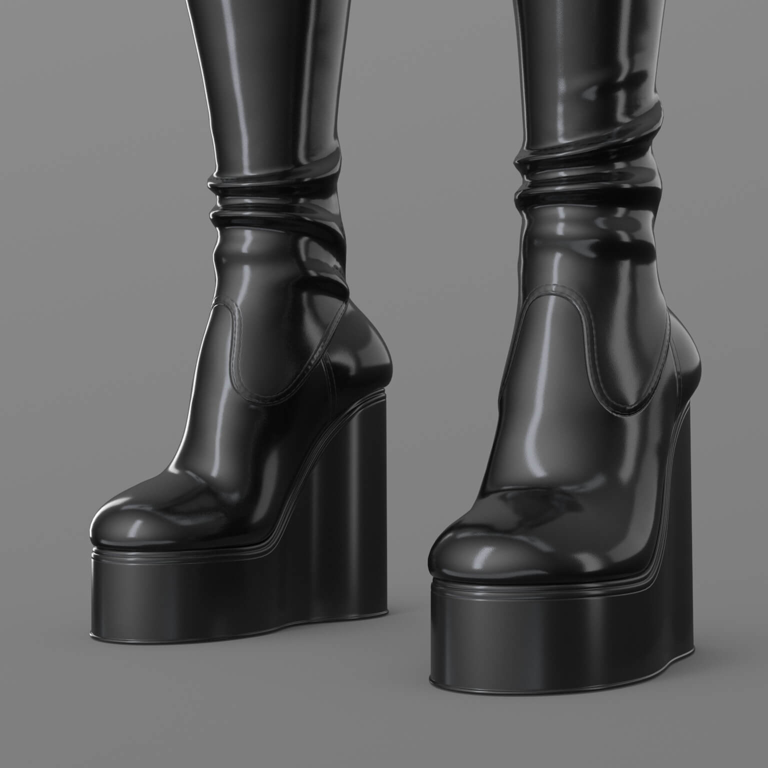 High Boots 2v G8 Female Daz Content