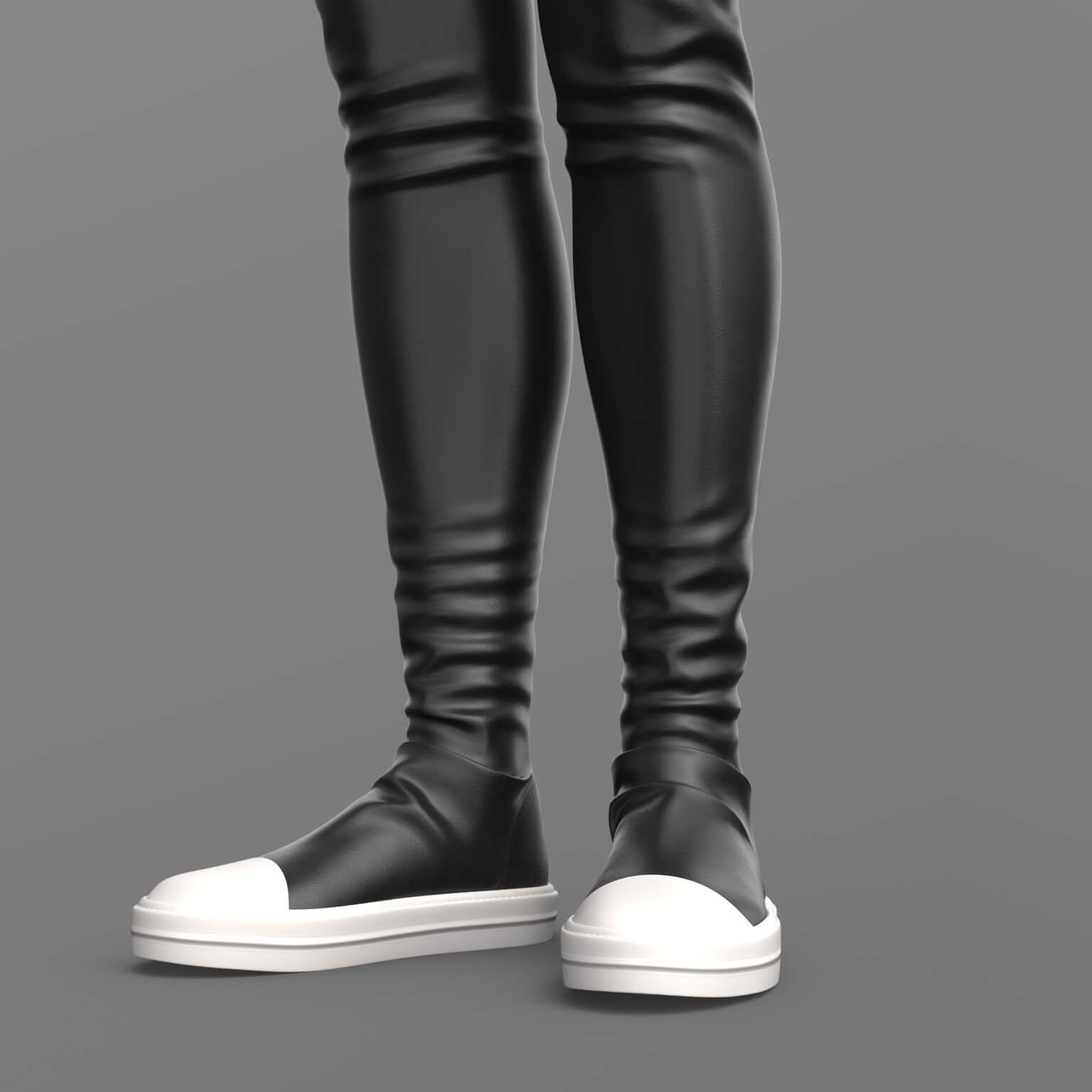 Knitted Dress and High Boots 3v G8 Female Daz Content