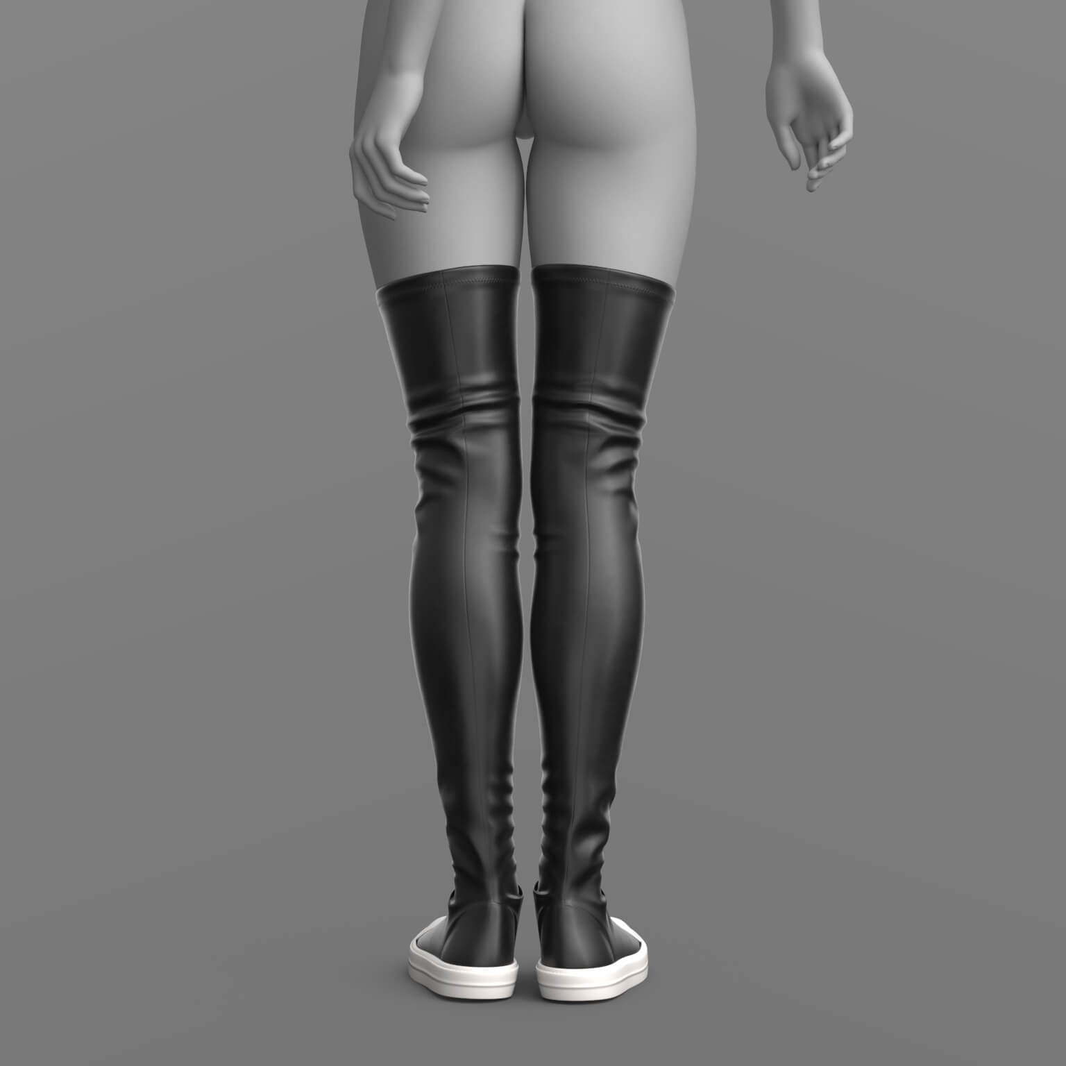High Boots 3v G8 Female Daz Content
