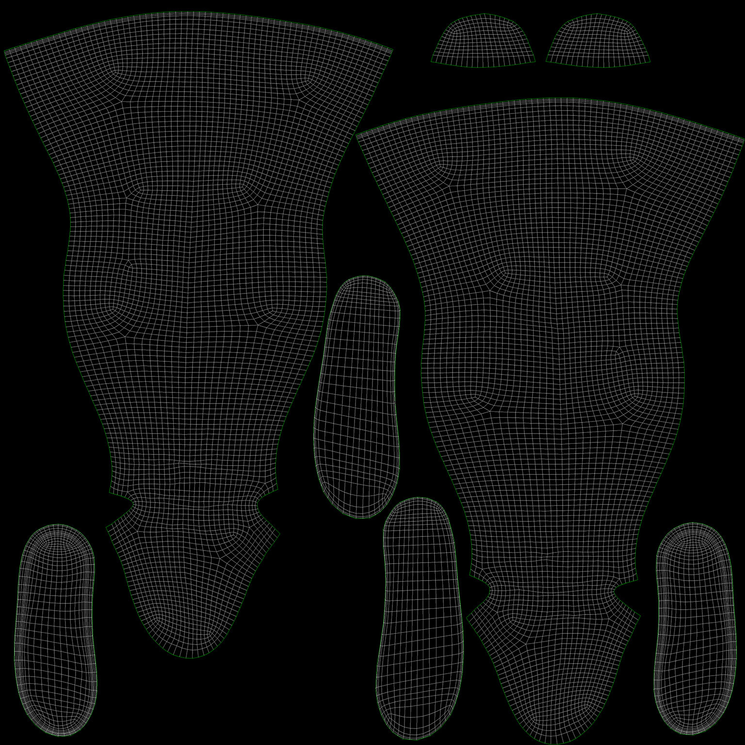 High Boots 4v Body Katana G8 Daz Content