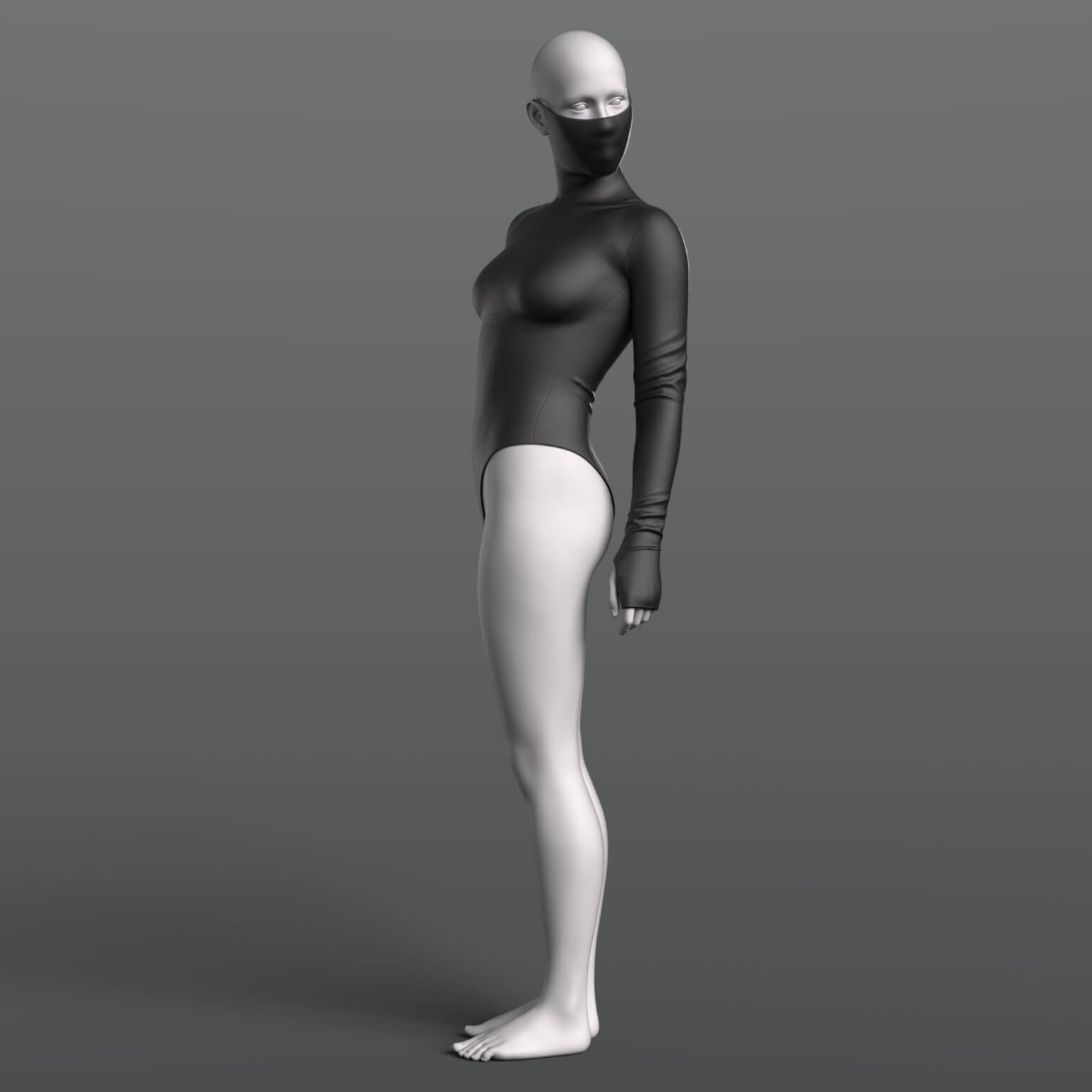 High Boots 4v Body Katana G9 Daz Content
