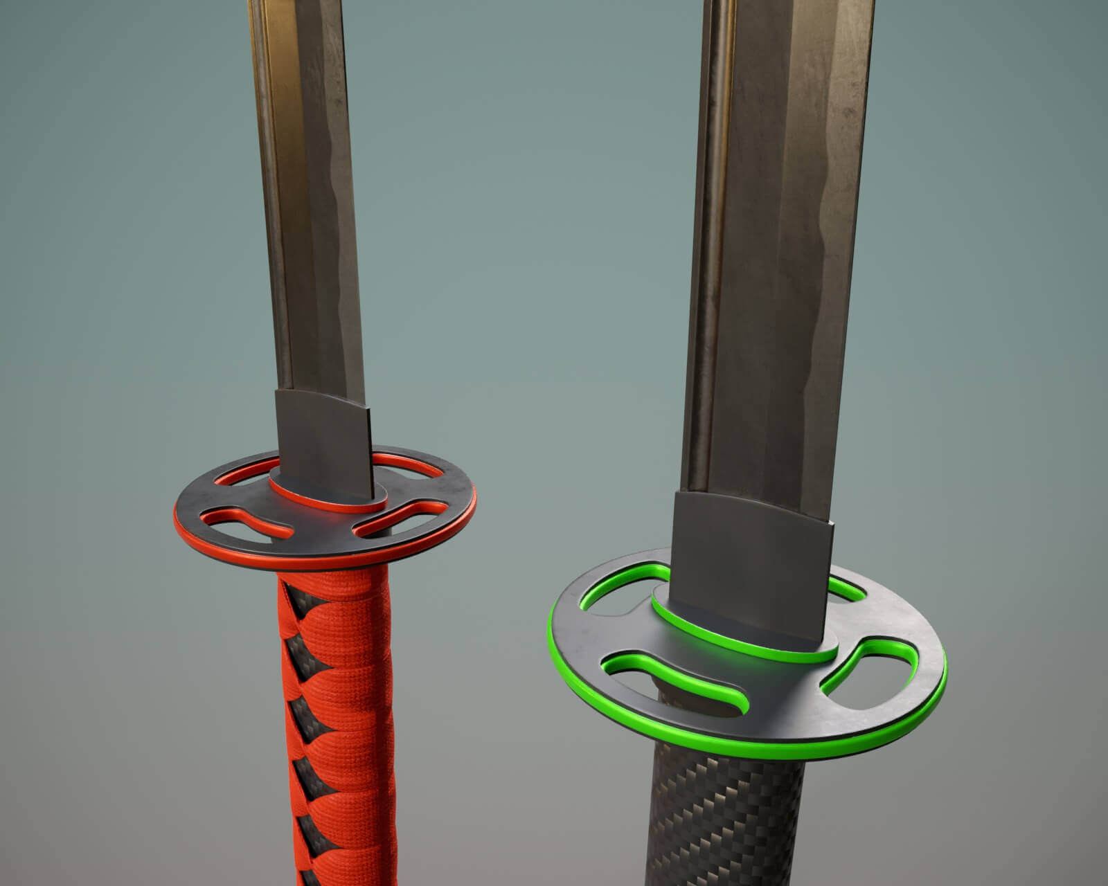 High Boots 4v Body Katana G9 Daz Content
