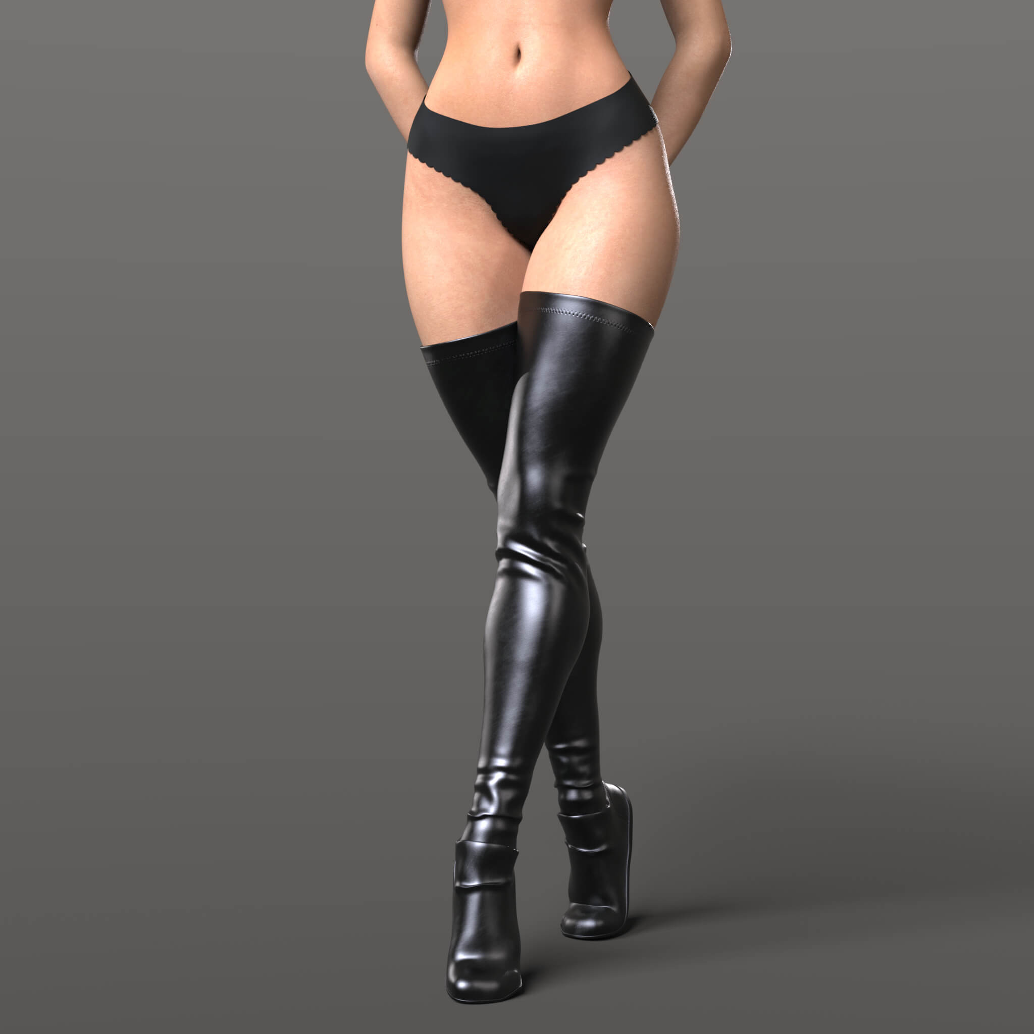 High Boots 4v G8F Daz Content