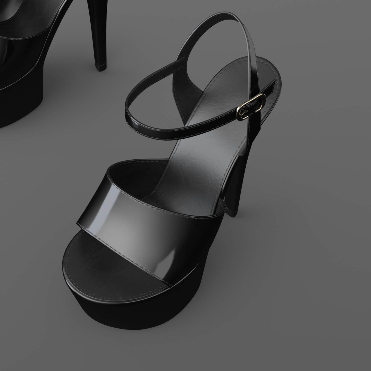 High-Heeled Sandals G8 Female Daz Content