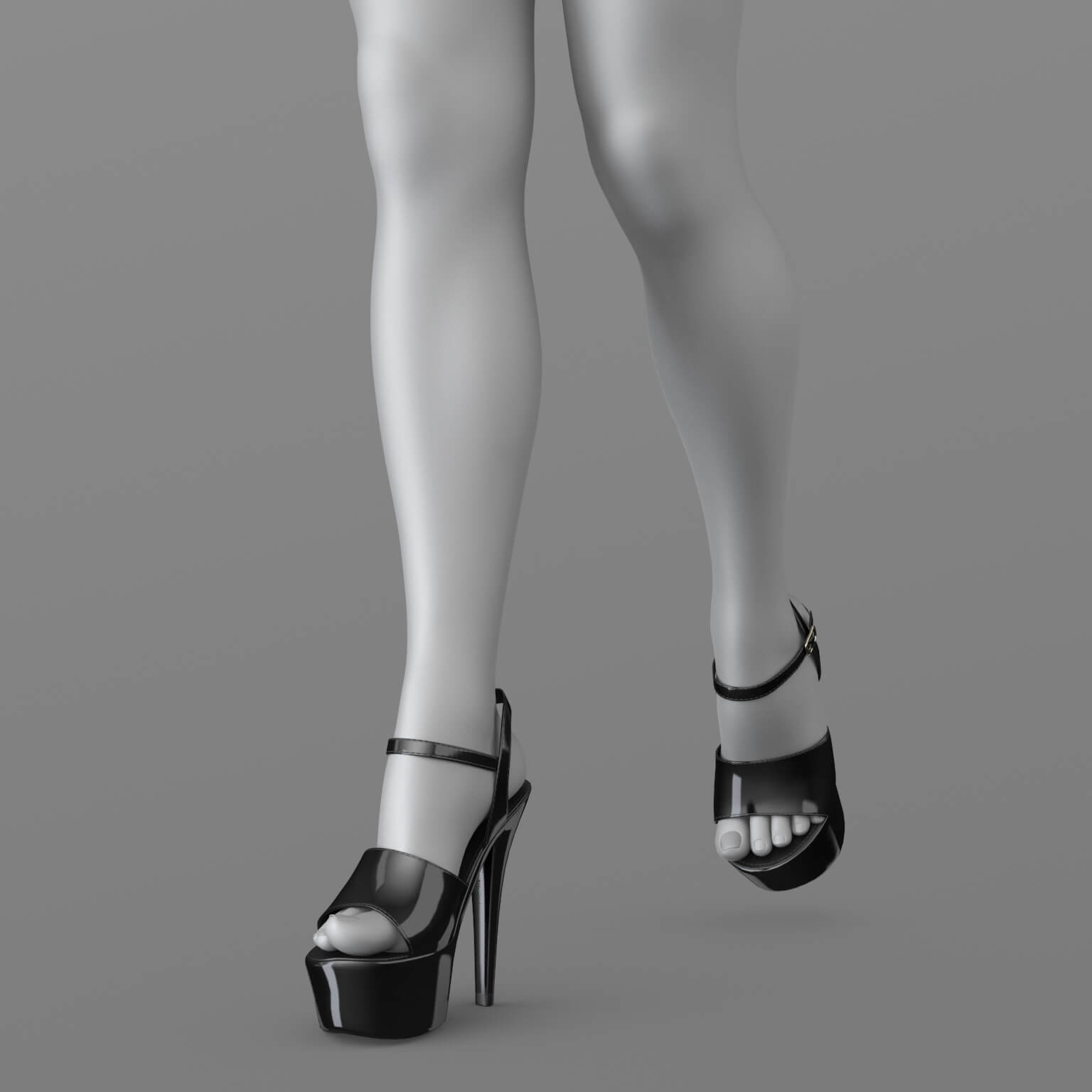 High Heeled Sandals G8 Male Daz Daz Content