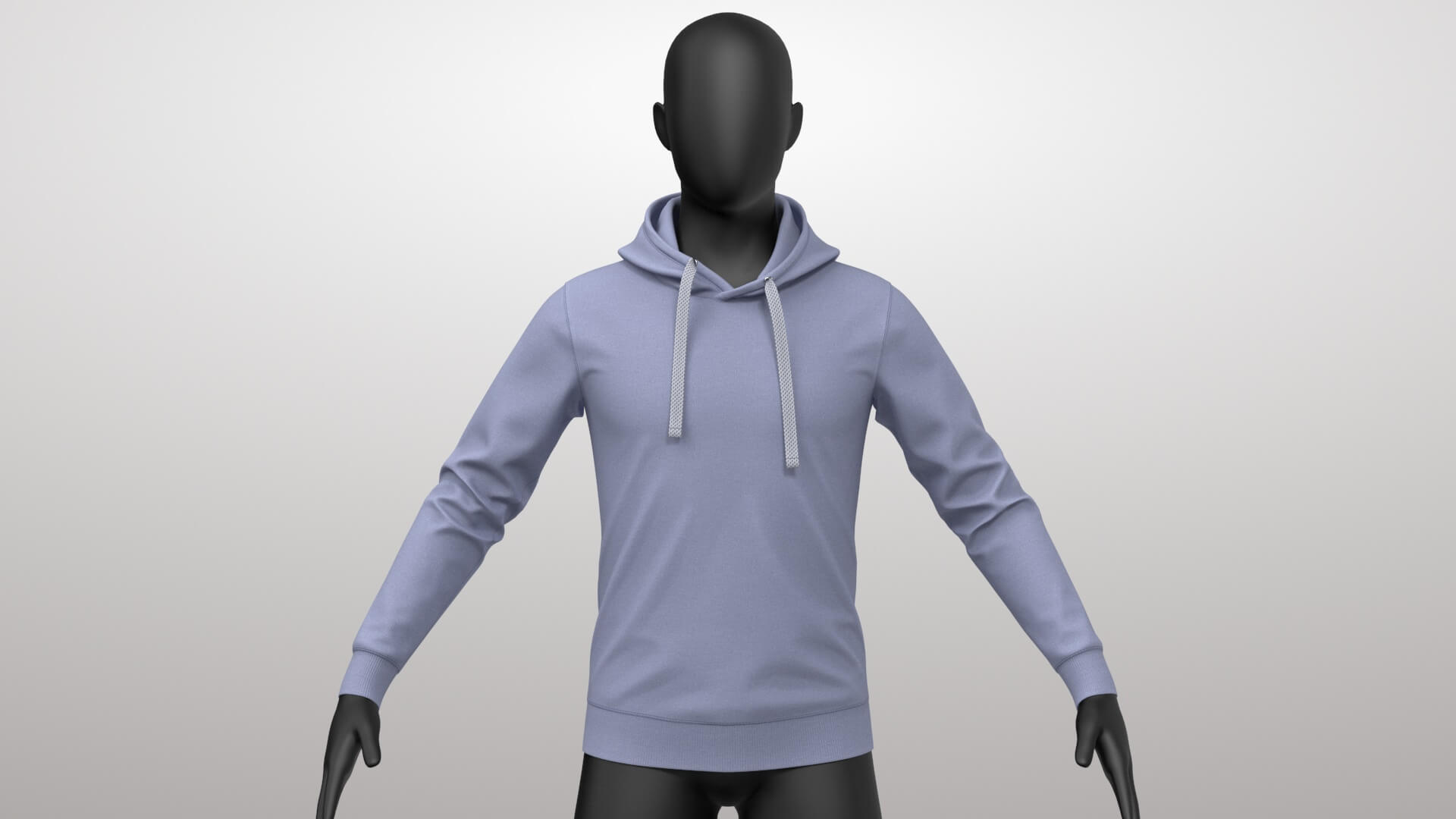 Hoodie 1v 3D Model