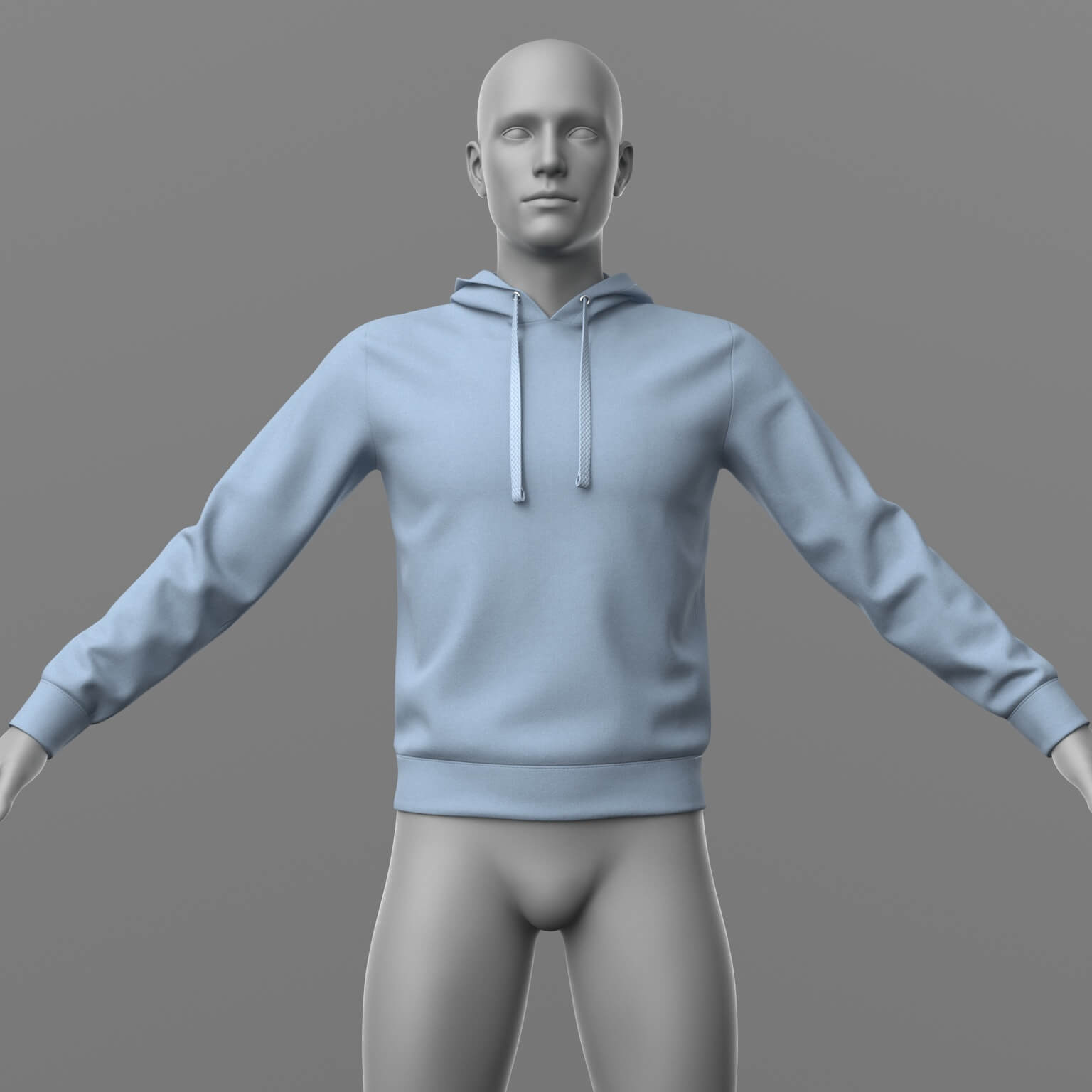 Hoody 02v and Baseball Cap G8 Male Daz Content