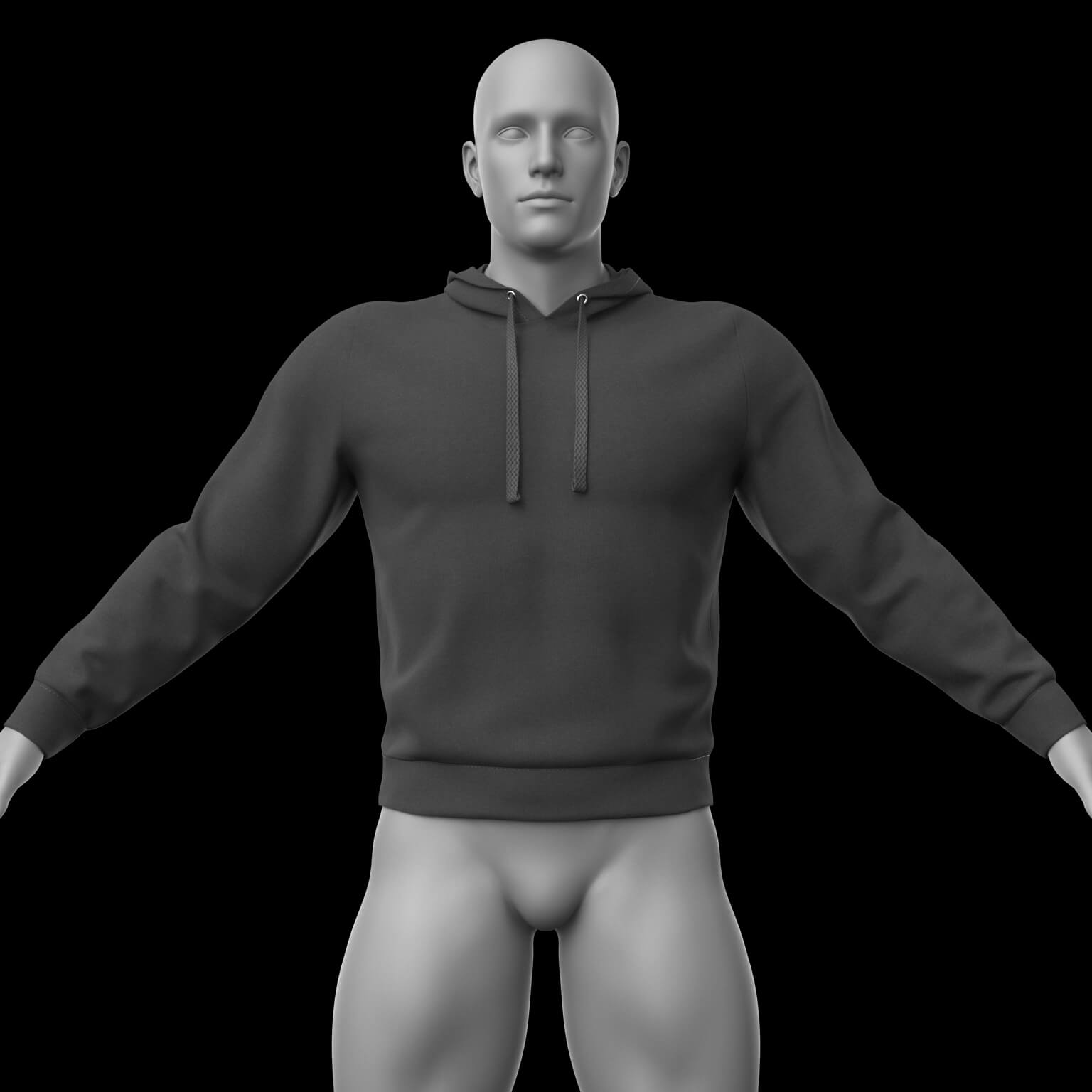 Hoody 02v G8 Male Daz Content