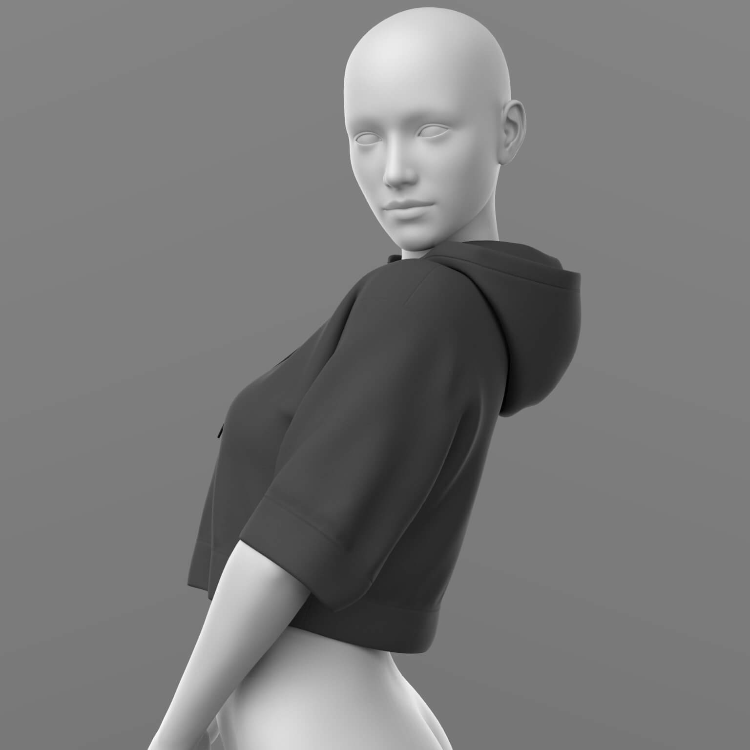 Hoody 04v 2 in 1 G8 Female Daz Content
