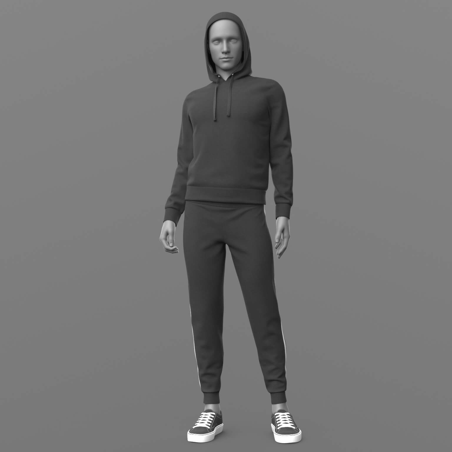 Hoody Sports Pants Sneakers G8 Male Daz Content