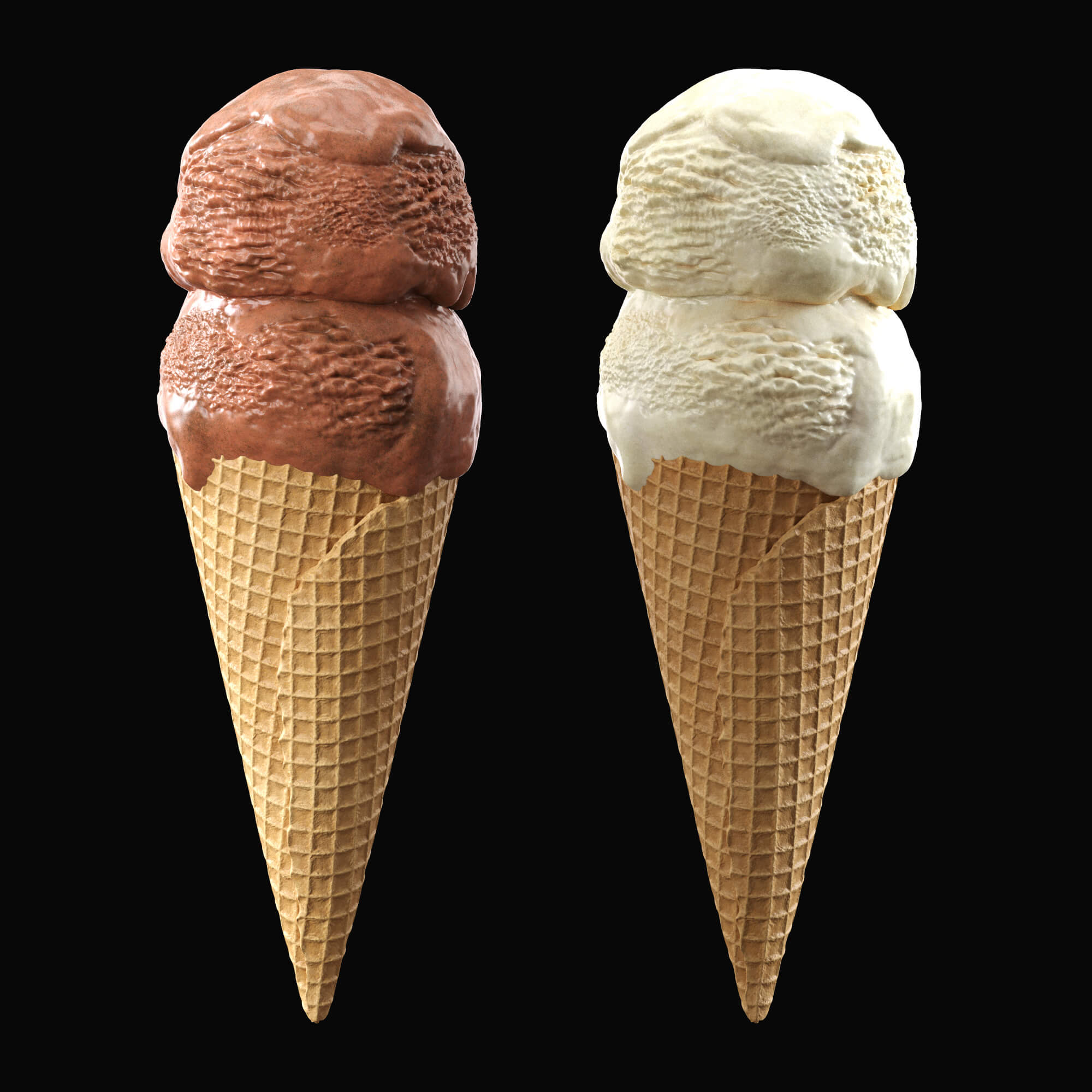 Ice Cream 1v Props Daz Content