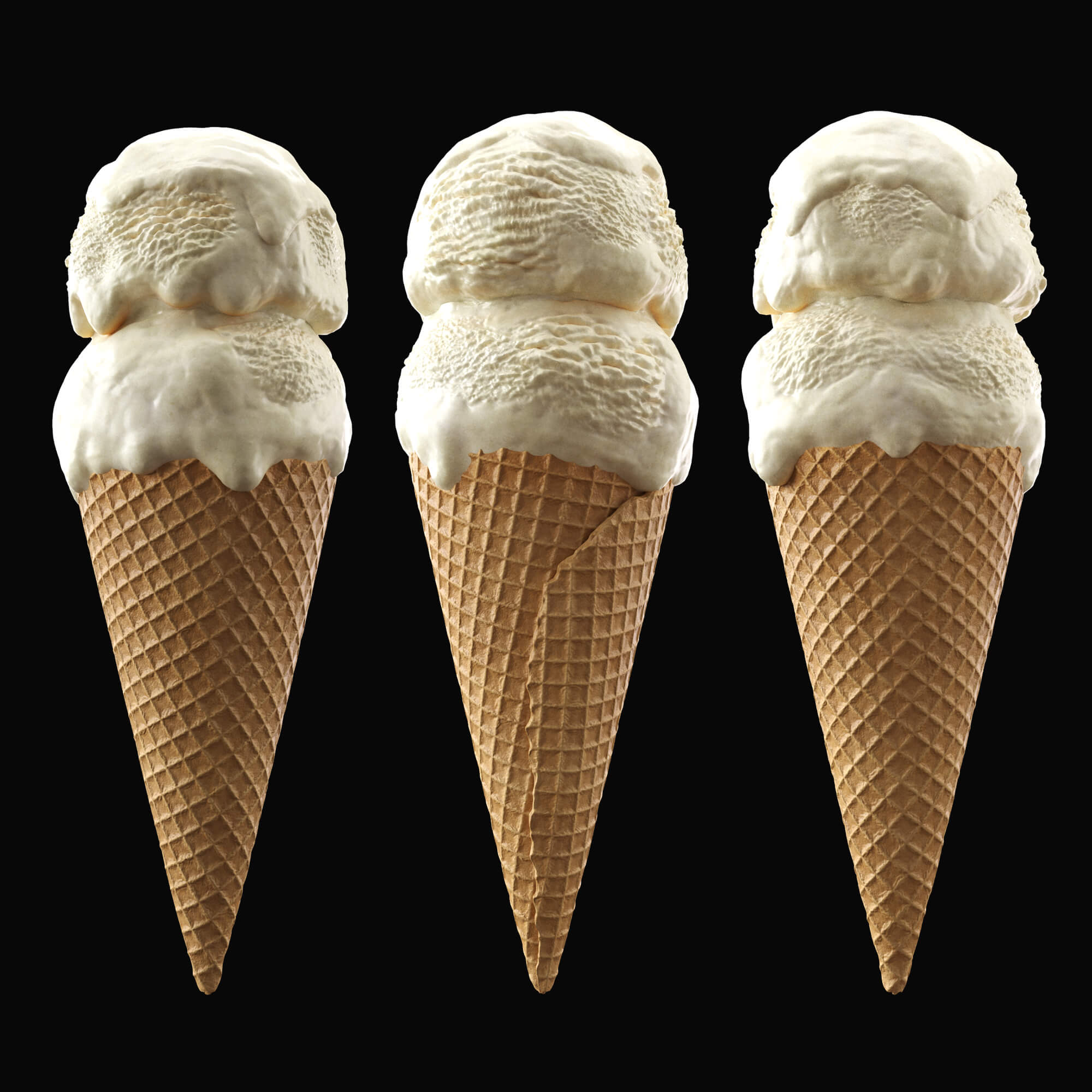 Ice Cream 1v Props Daz Content