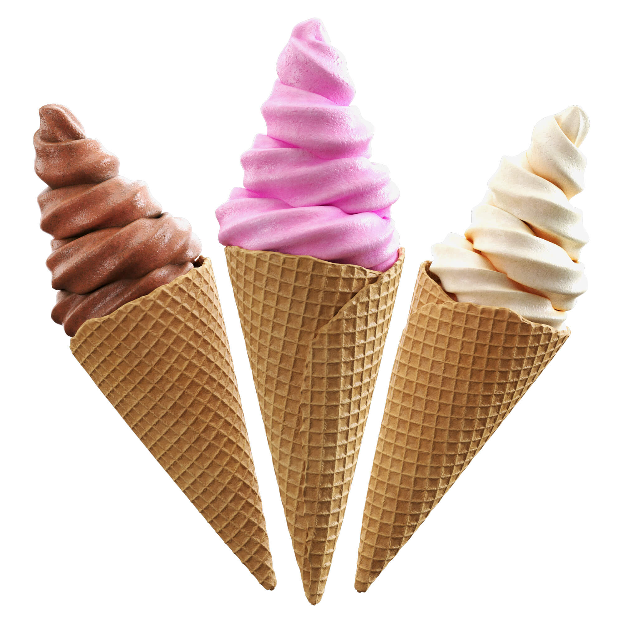 Ice Cream 2v Props Daz Content