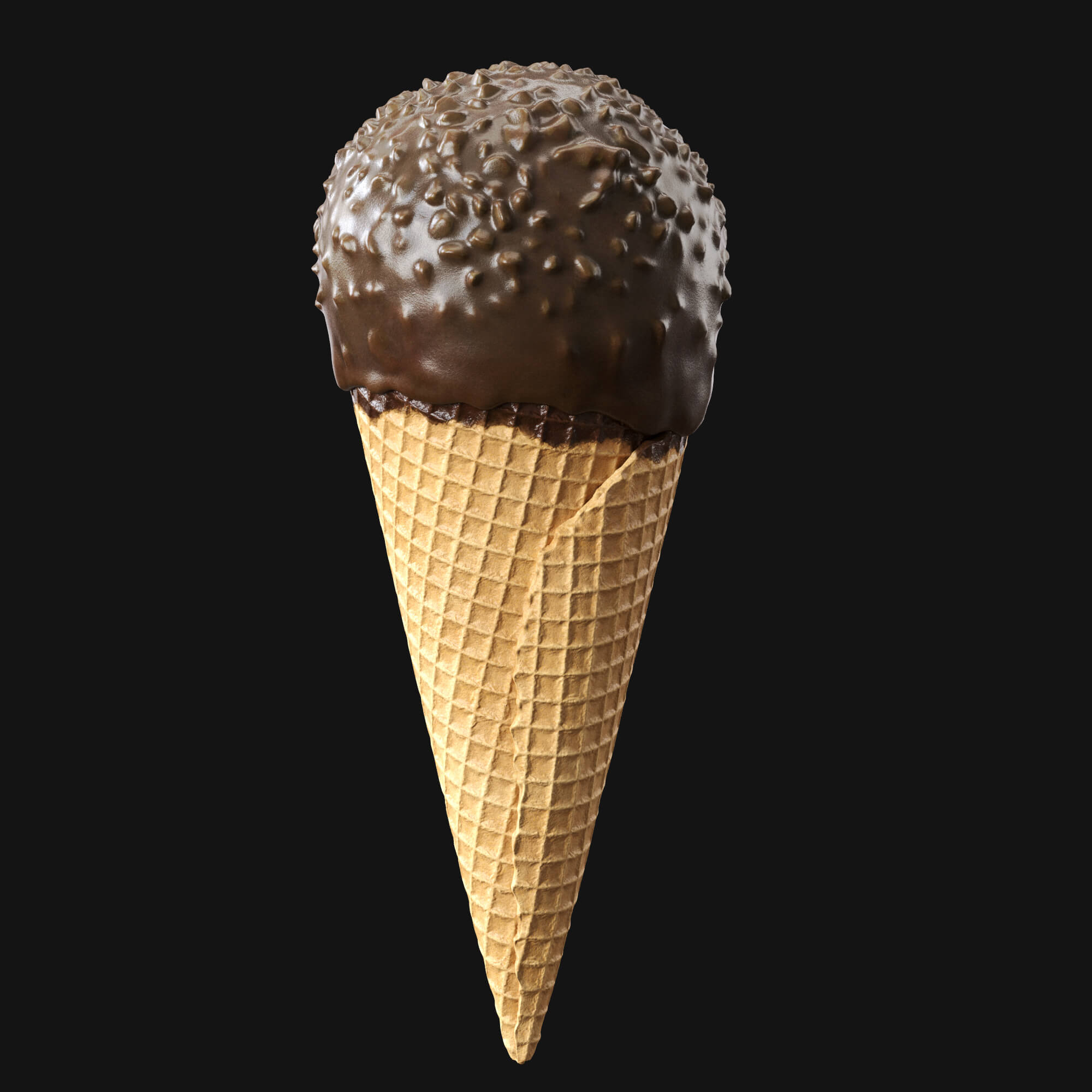 Ice Cream Cone 4v Props Daz Content