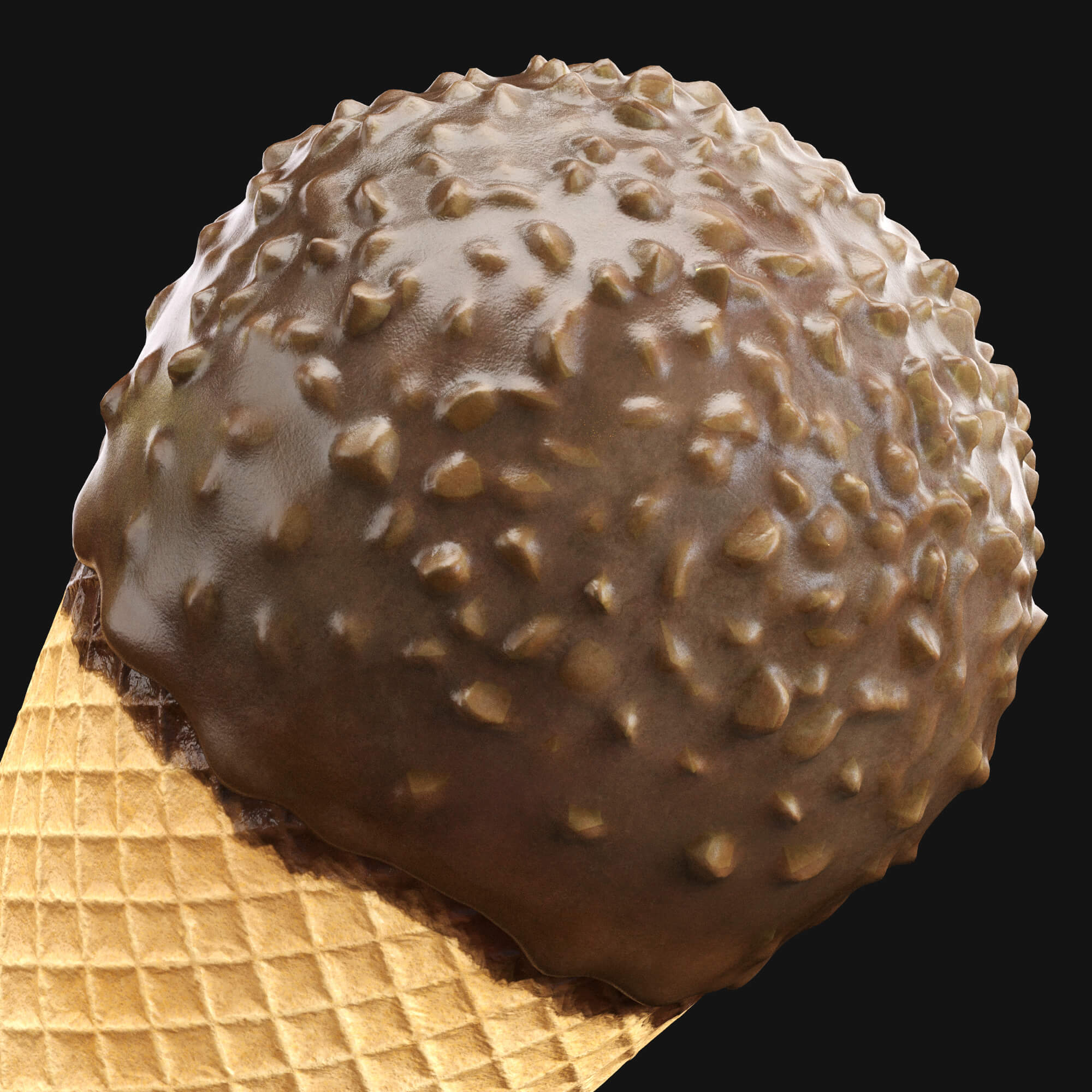 Ice Cream Cone 4v Props Daz Content